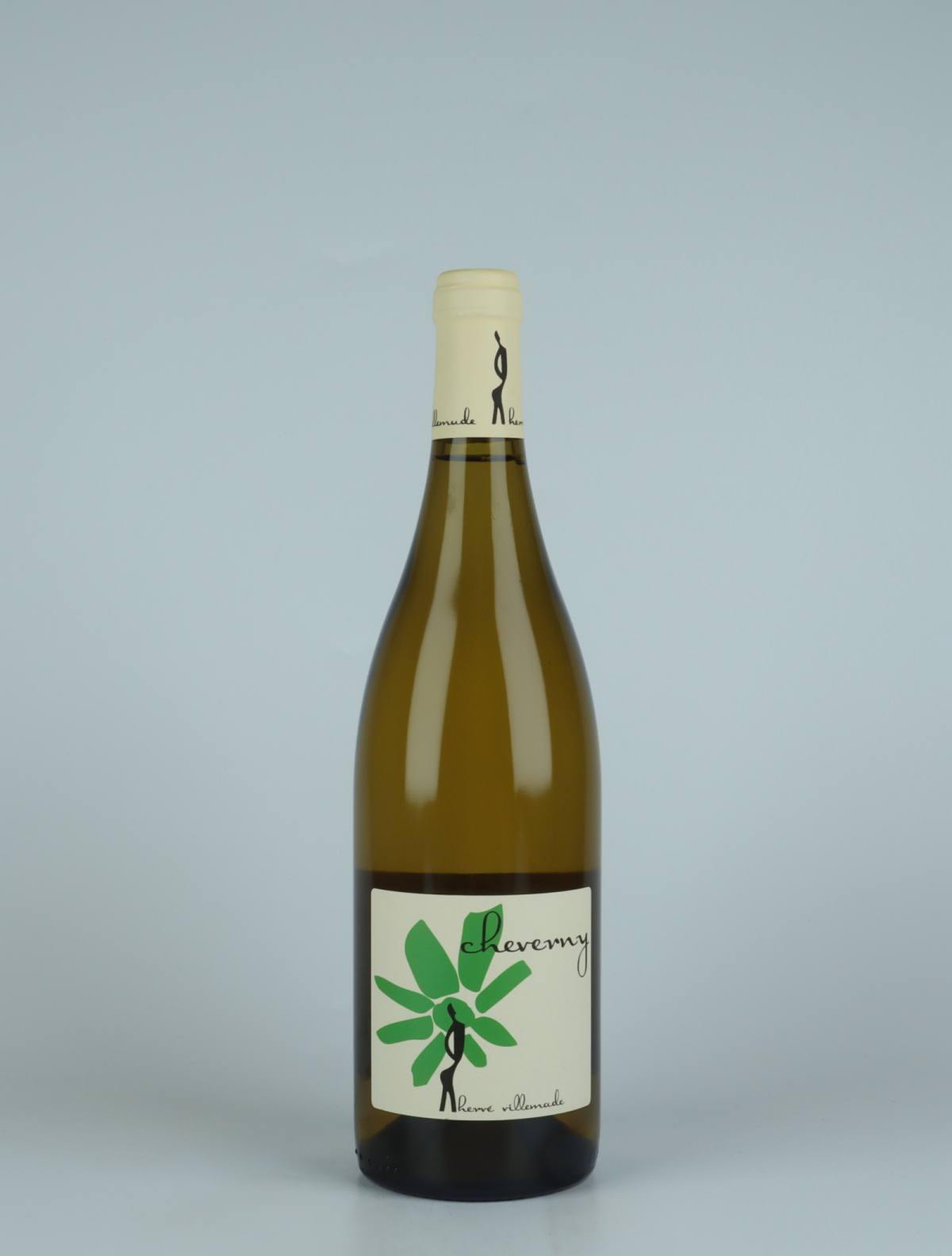 A bottle 2021 Cheverny Blanc White wine from Hervé Villemade, Loire in France