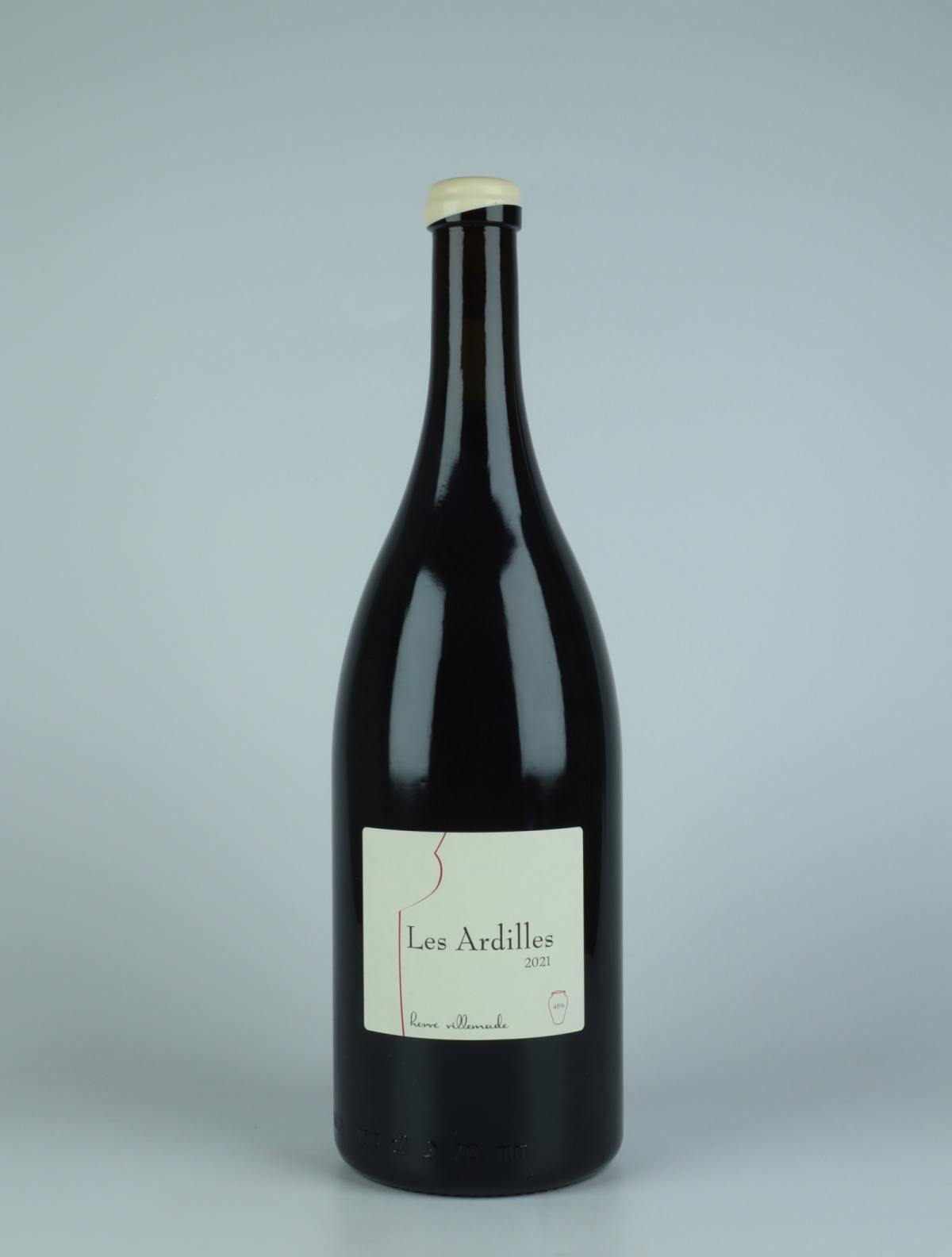 En flaske 2021 Cheverny Rouge - Les Ardilles Rødvin fra Hervé Villemade, Loire i Frankrig