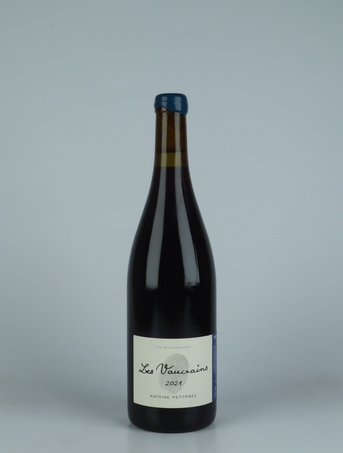 En flaske 2021 Côtes de Nuits Villages - Les Vaucrains Rødvin fra Antoine Petitprez, Bourgogne i Frankrig