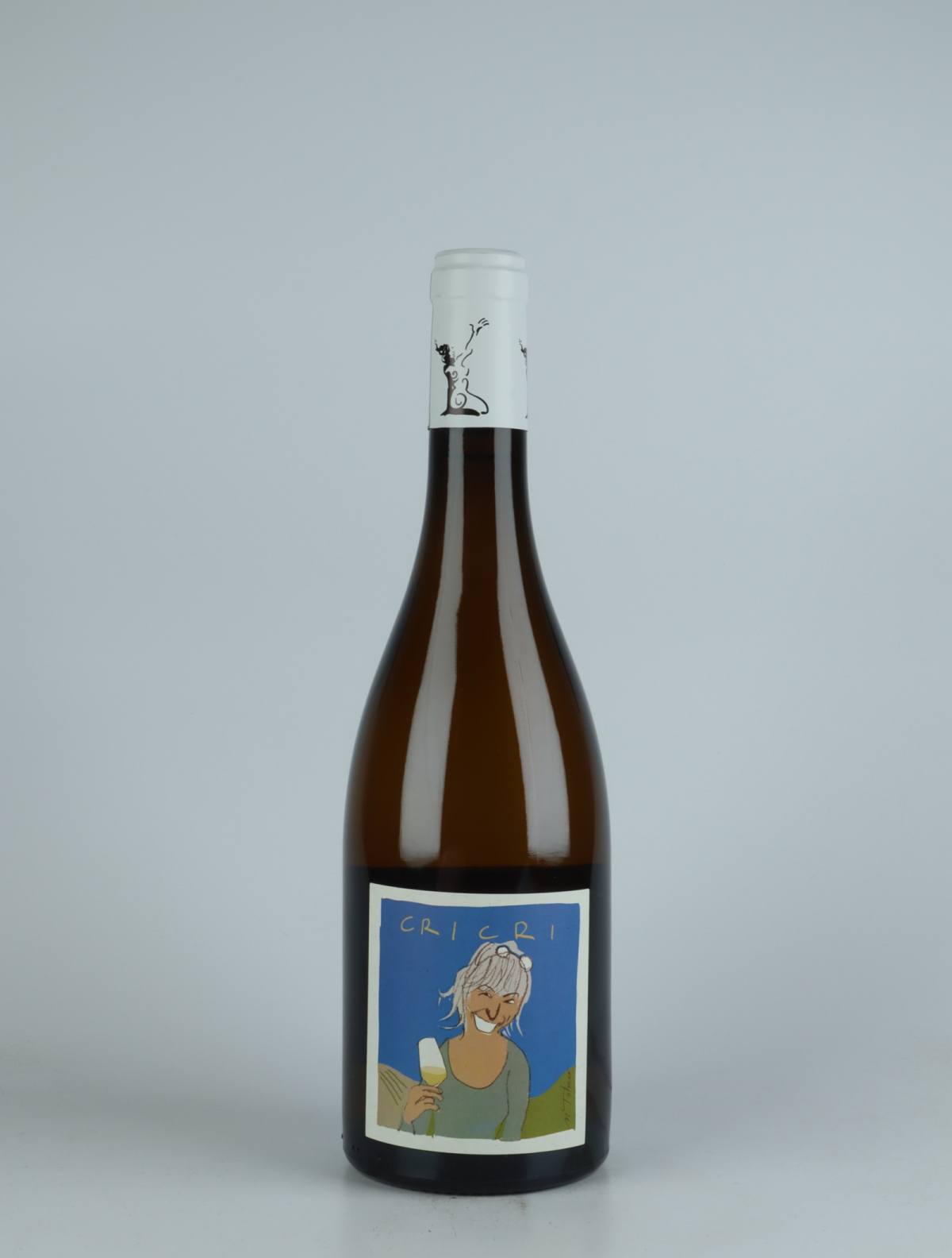 A bottle 2021 Cricri White wine from Gilles Berlioz, Savoie in France