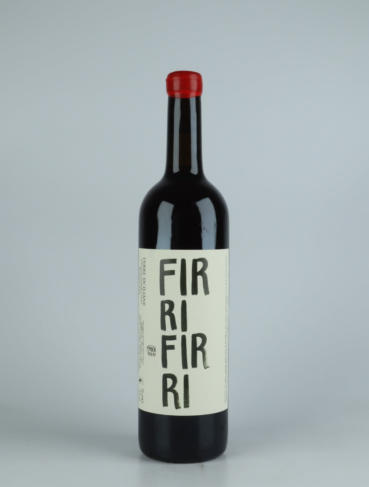A bottle 2021 Firri Firri Rosé from Tanca Nica, Sicily in Italy