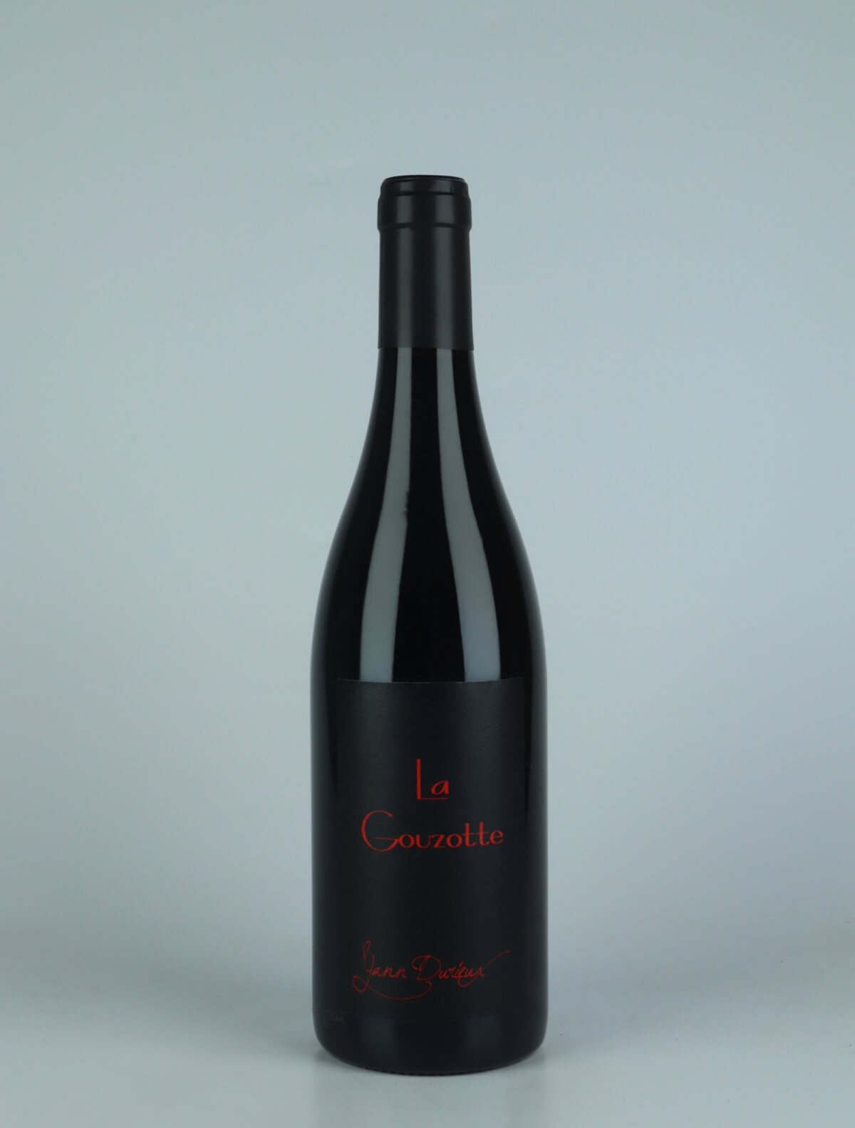 A bottle 2021 La Gouzotte Red wine from Yann Durieux, Burgundy in France
