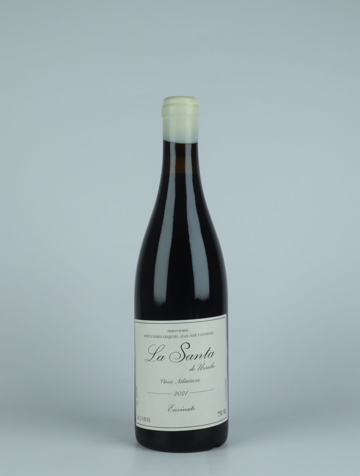 A bottle 2021 La Santa - Tenerife Red wine from Envínate,  in Spain