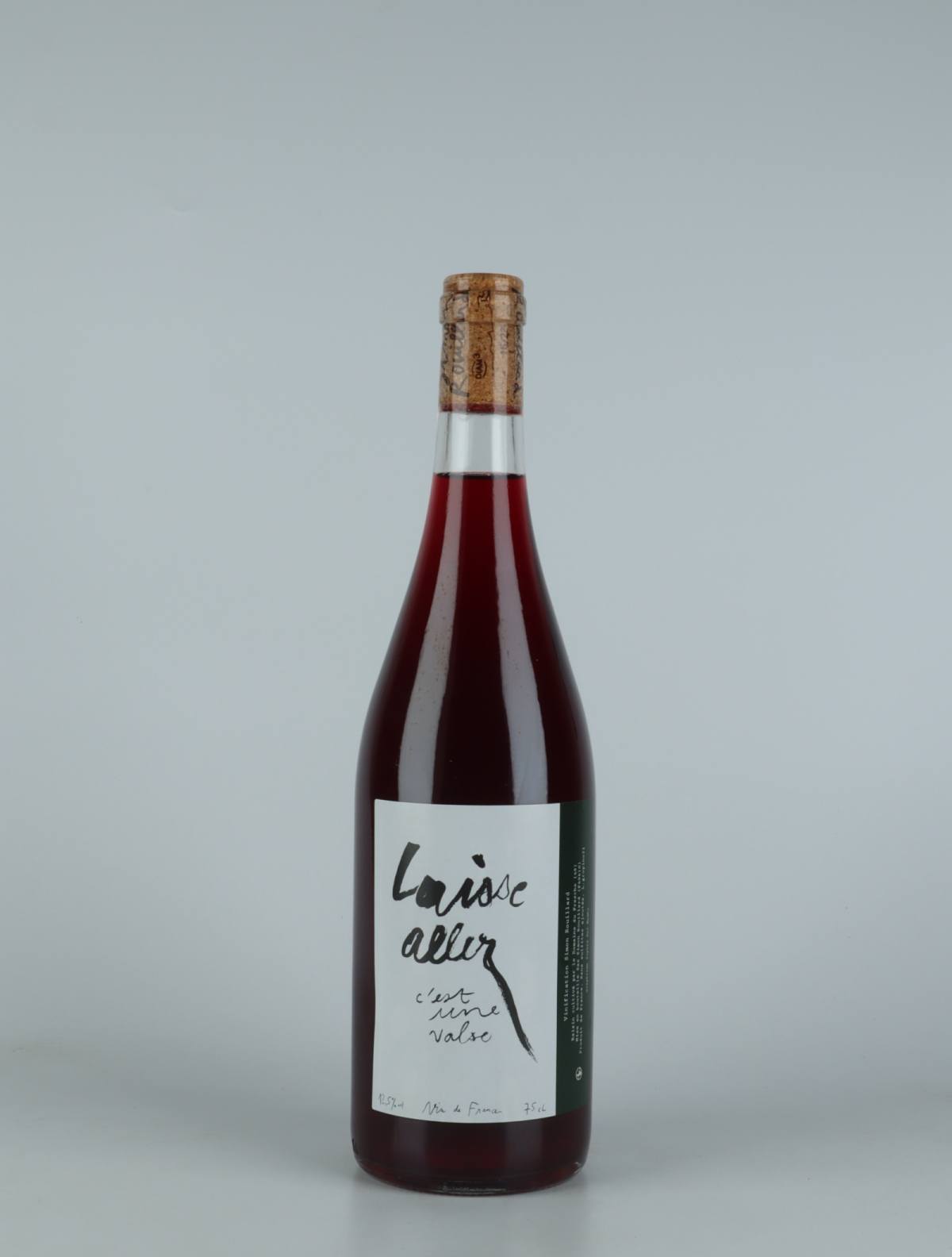 A bottle 2021 Laisse aller, c’est un valse Red wine from Simon Rouillard, Loire in France