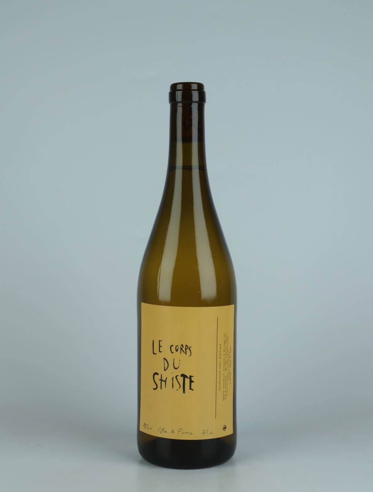 A bottle 2021 Le Corps du Shiste White wine from Simon Rouillard, Loire in France