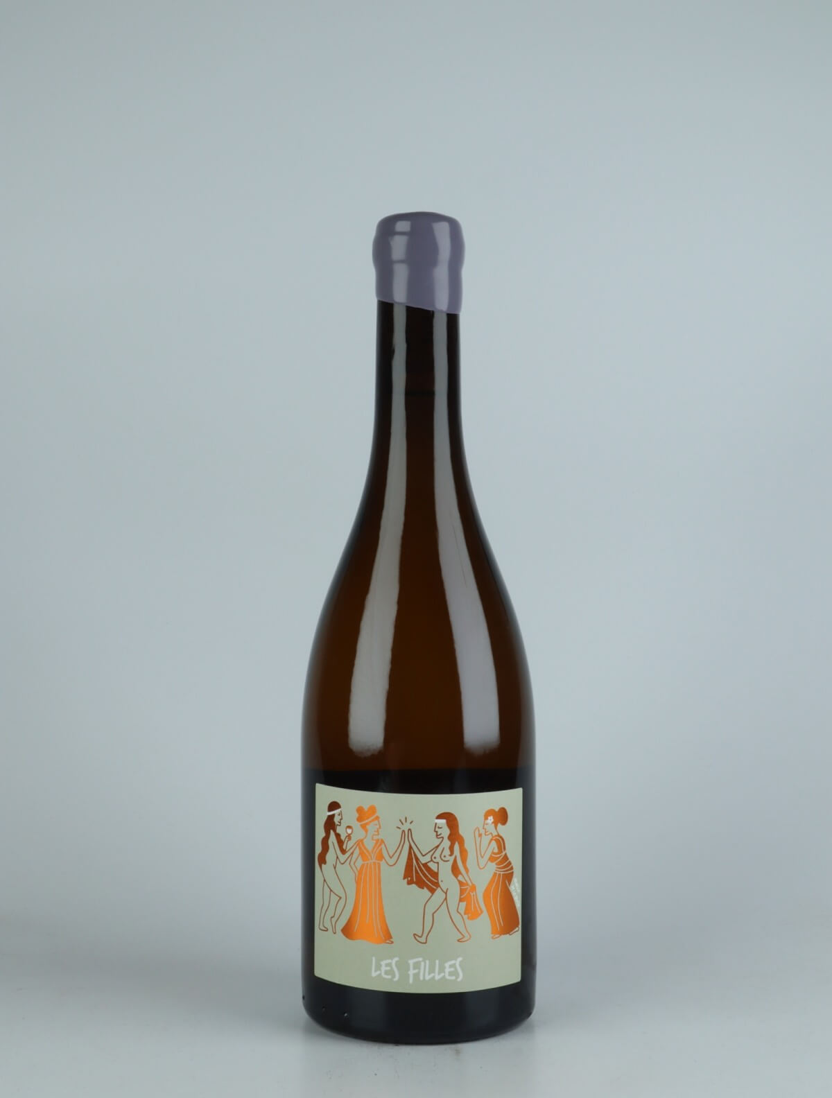 A bottle 2021 Les Filles White wine from Gilles Berlioz, Savoie in France