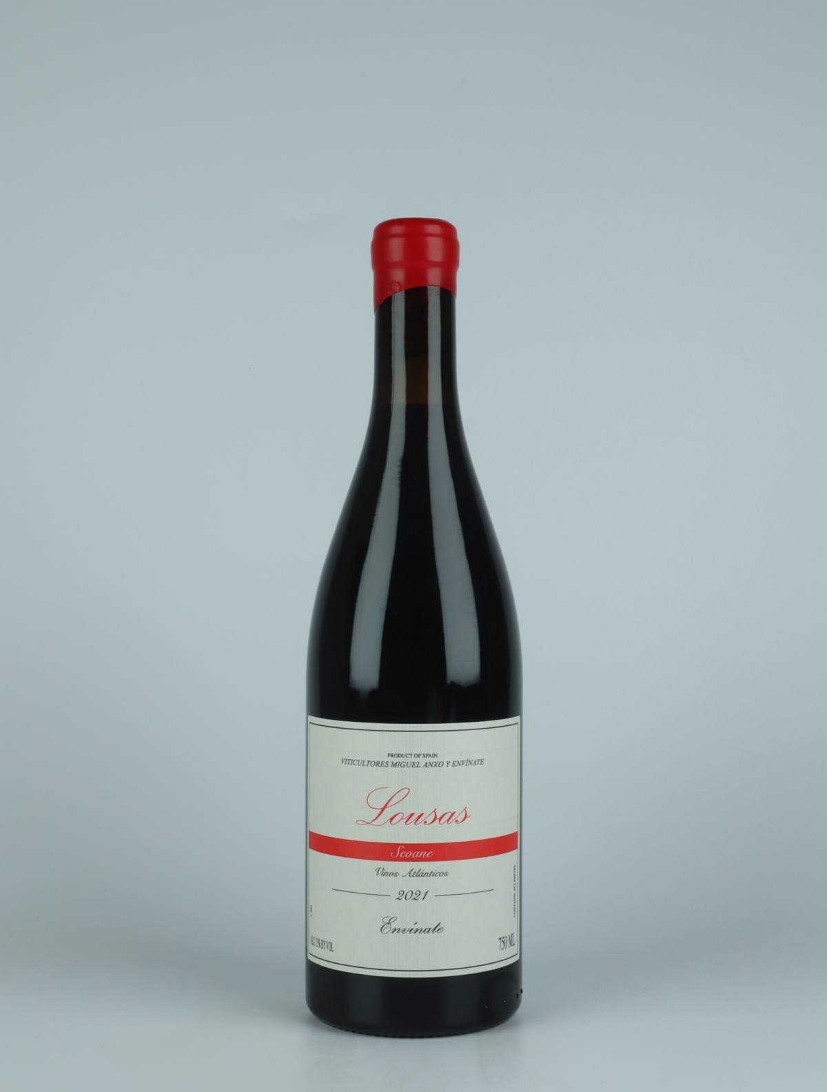 A bottle 2021 Lousas Parcela Seoane - Ribeira Sacra Red wine from Envínate, Ribeira Sacra in Spain