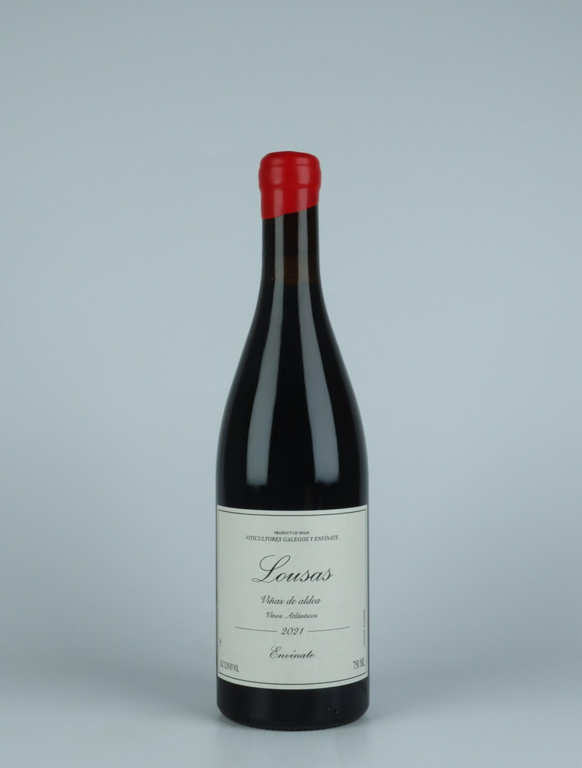 A bottle 2021 Lousas Viñas de Aldea - Ribeira Sacra Red wine from , Ribeira Sacra in Spain
