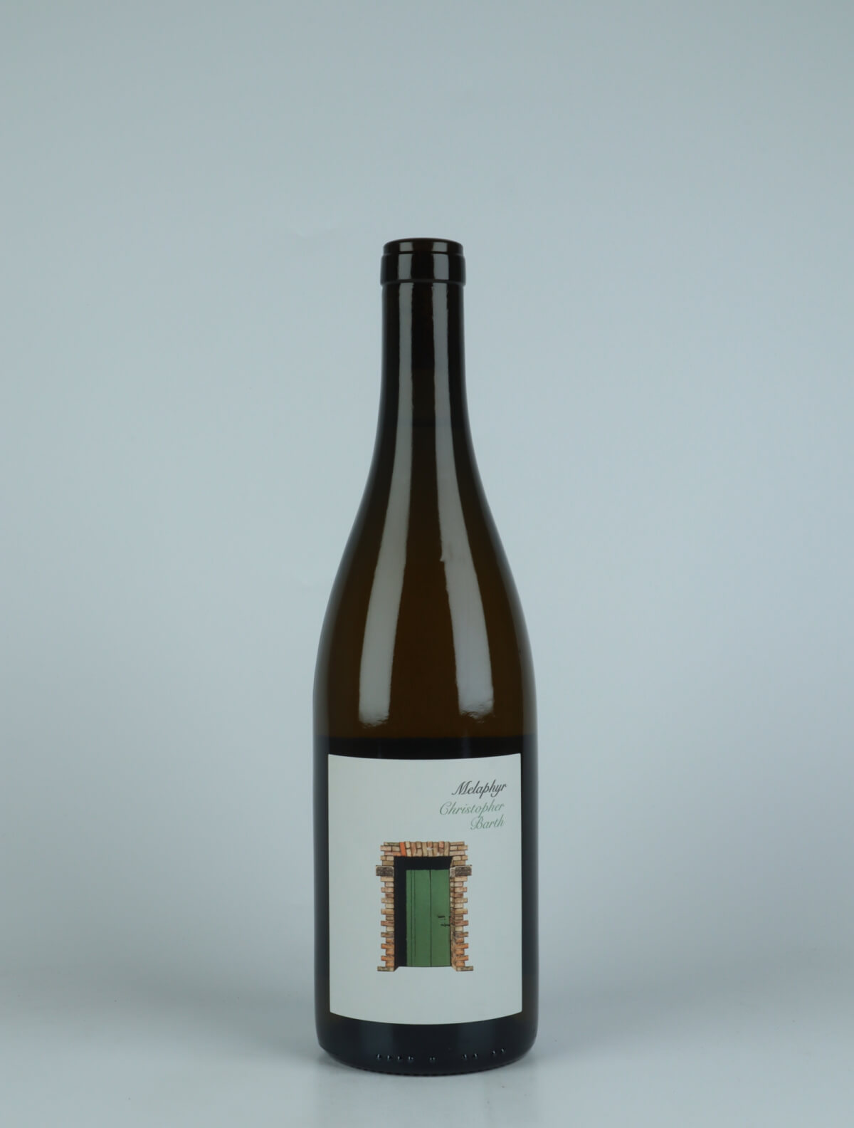 A bottle 2021 Melaphyr Riesling White wine from Christopher Barth, Rheinhessen in Germany
