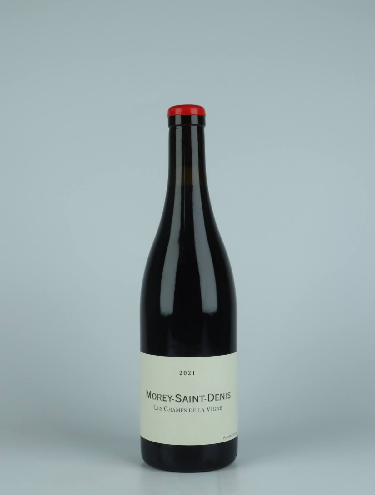 A bottle 2021 Morey Saint Denis - Les Champs de la Vigne - Qvevris Red wine from Frédéric Cossard, Burgundy in France