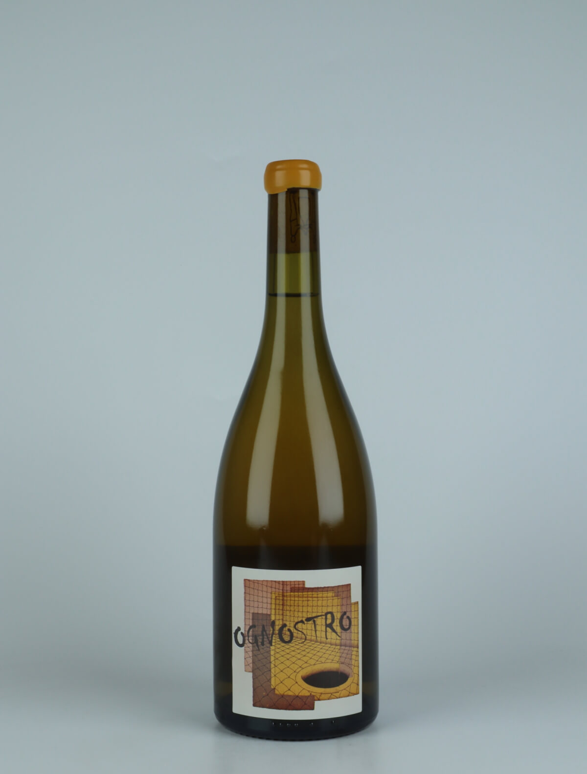A bottle 2021 Ognostro Bianco White wine from Marco Tinessa, Campania in Italy