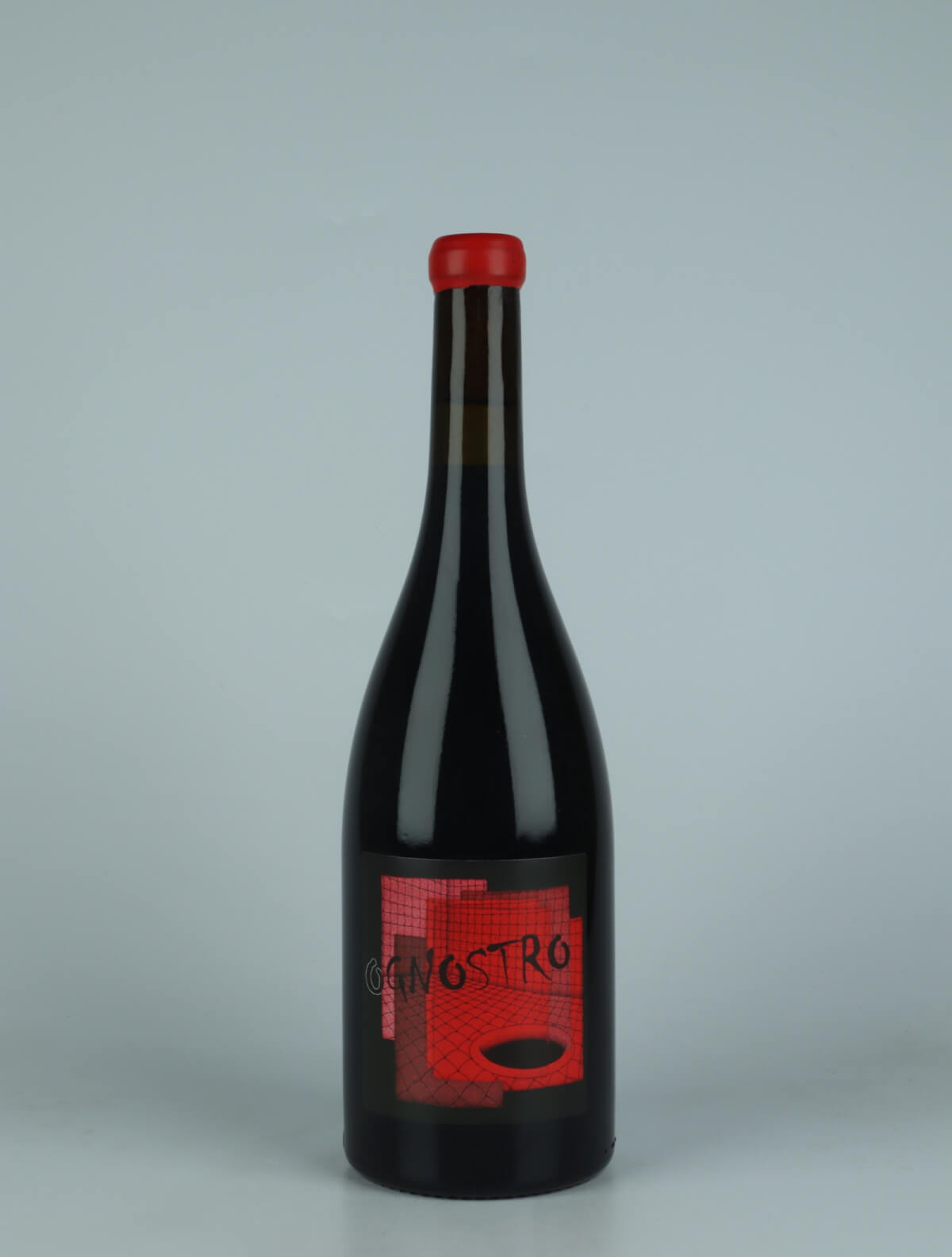 A bottle 2021 Ognostro Rosso Red wine from Marco Tinessa, Campania in Italy