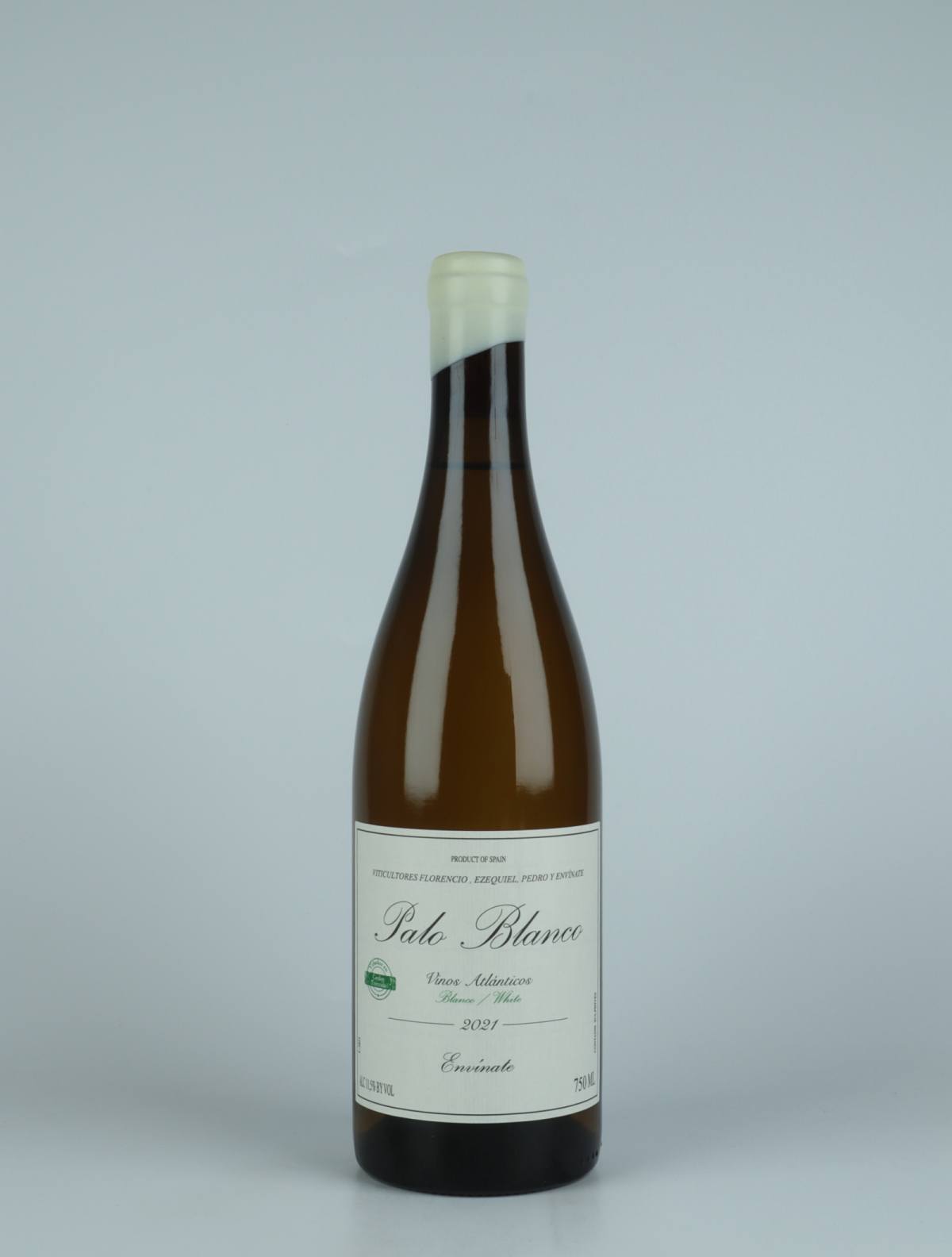 A bottle 2021 Palo Blanco - Tenerife White wine from Envínate,  in Spain