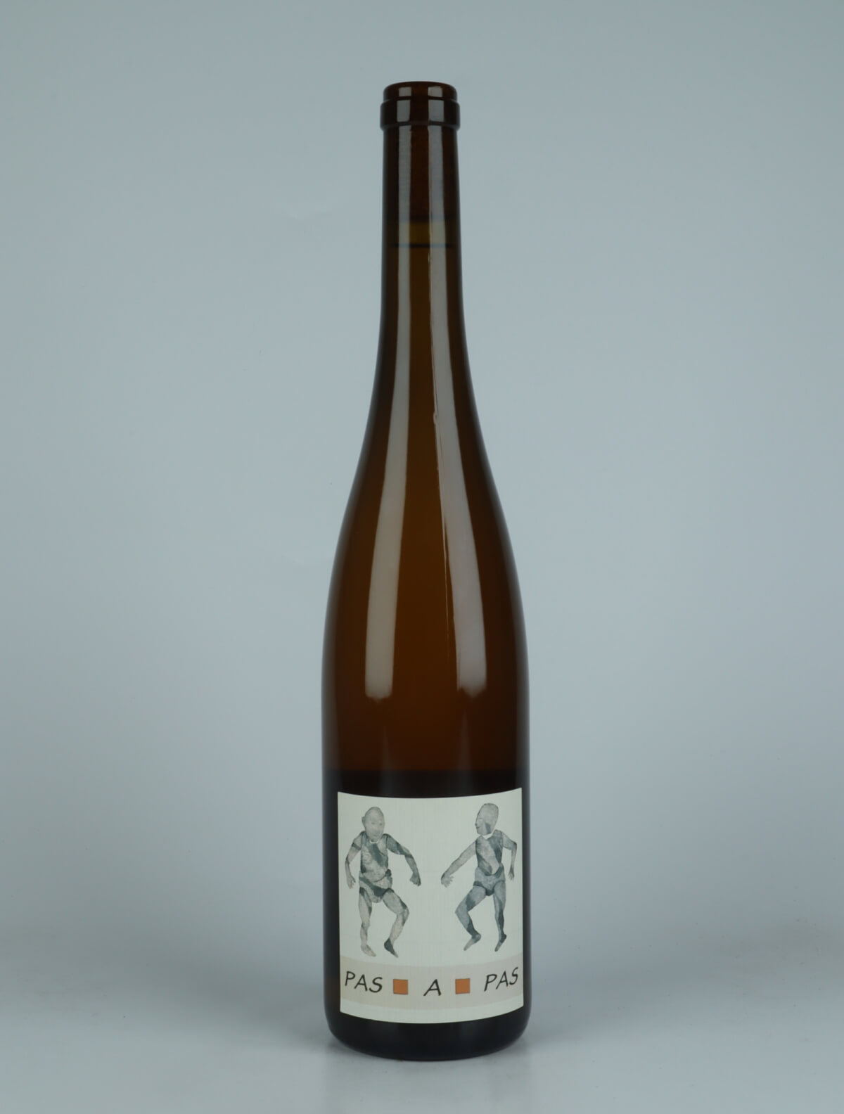En flaske 2021 Pas a Pas Hvidvin fra Domaine Rietsch, Alsace i Frankrig