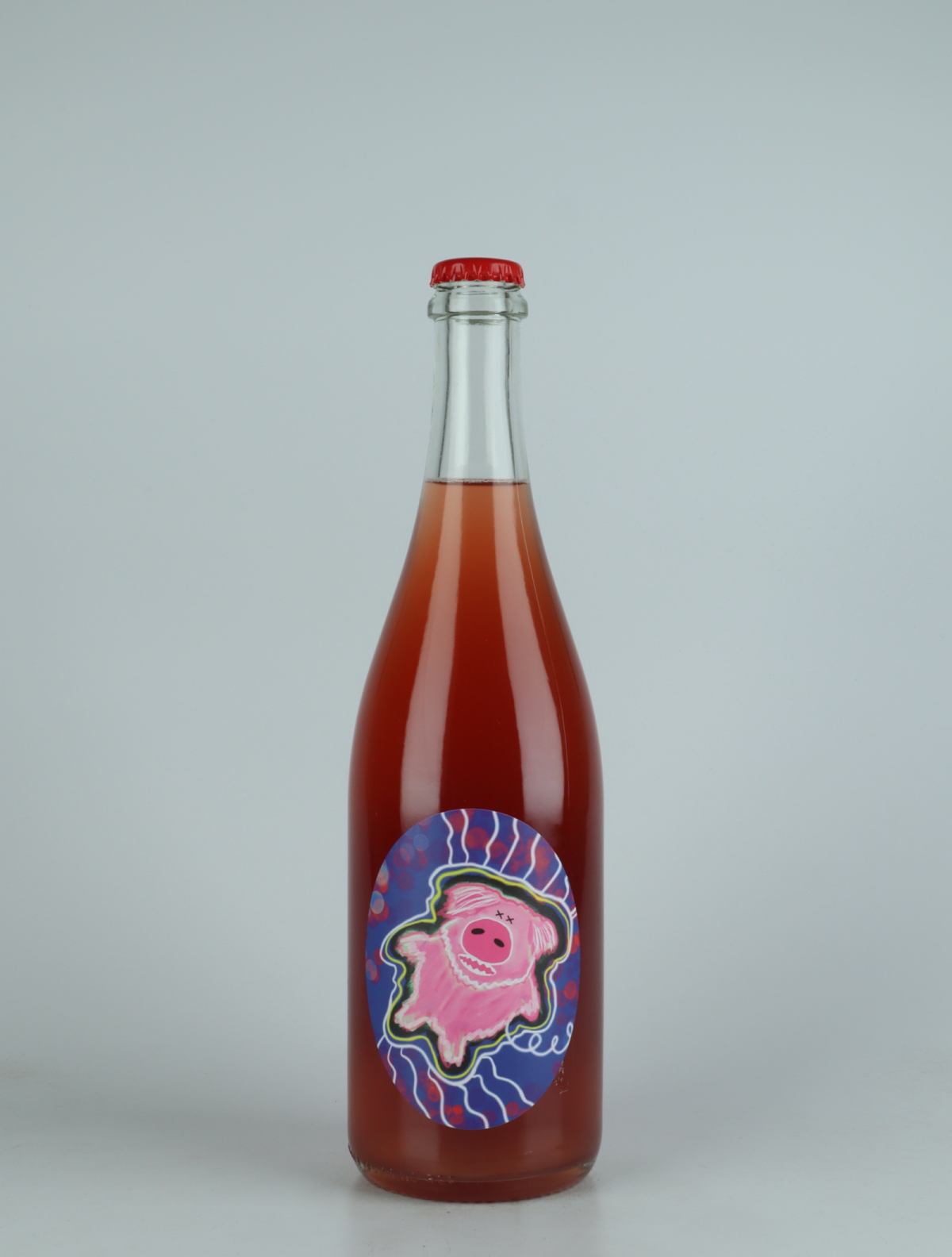 A bottle 2021 Piggy Pop Sparkling from Wildman, Adelaide Hills in 