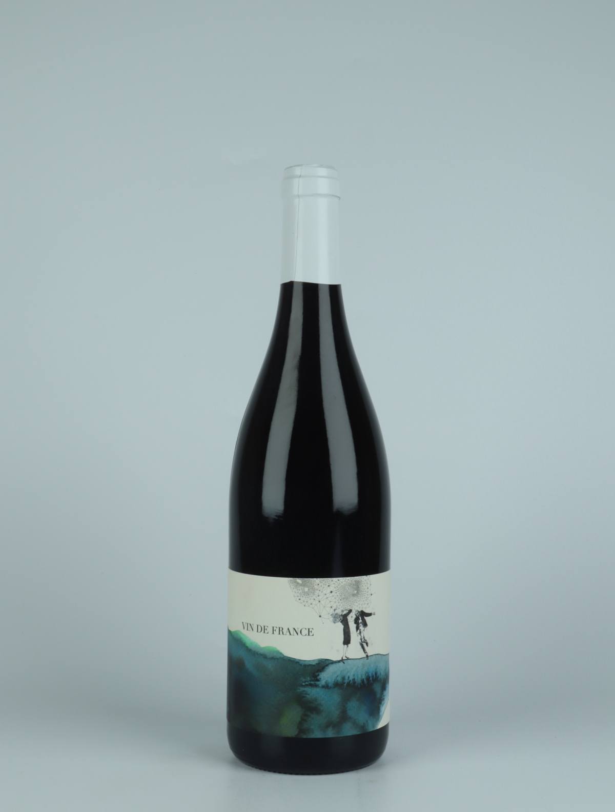 En flaske 2021 Pinot Noir Rødvin fra Domaine Didon, Bourgogne i Frankrig