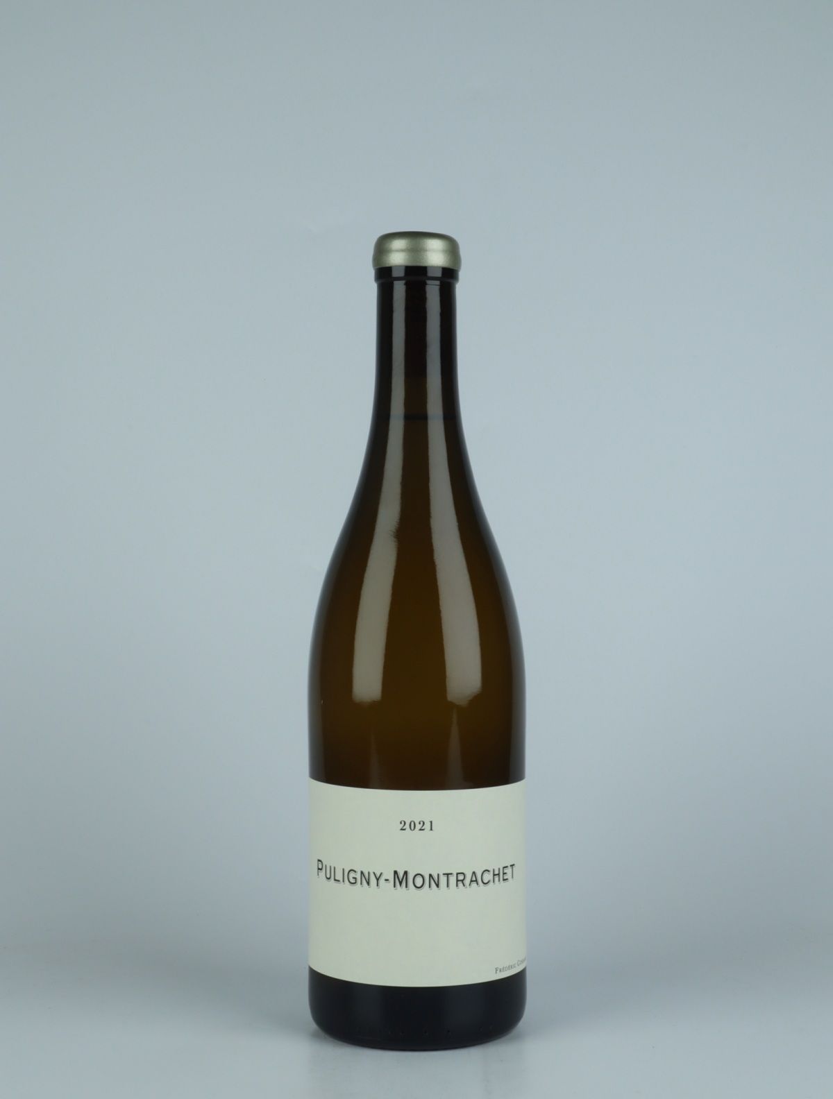 En flaske 2021 Puligny Montrachet Hvidvin fra Frédéric Cossard, Bourgogne i Frankrig