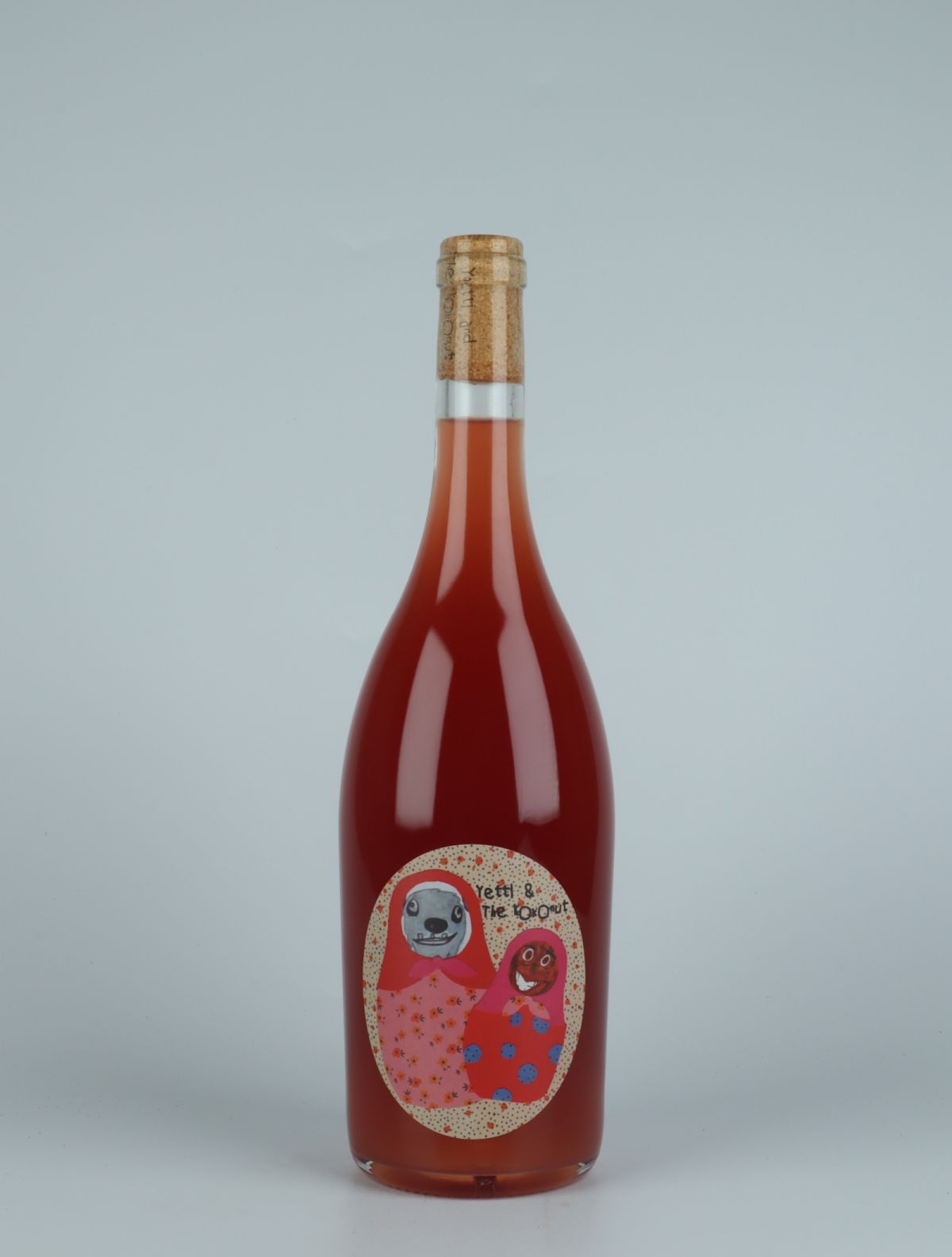 En flaske 2021 Red Muscat Rødvin fra Yetti and the Kokonut, Adelaide Hills i Australien