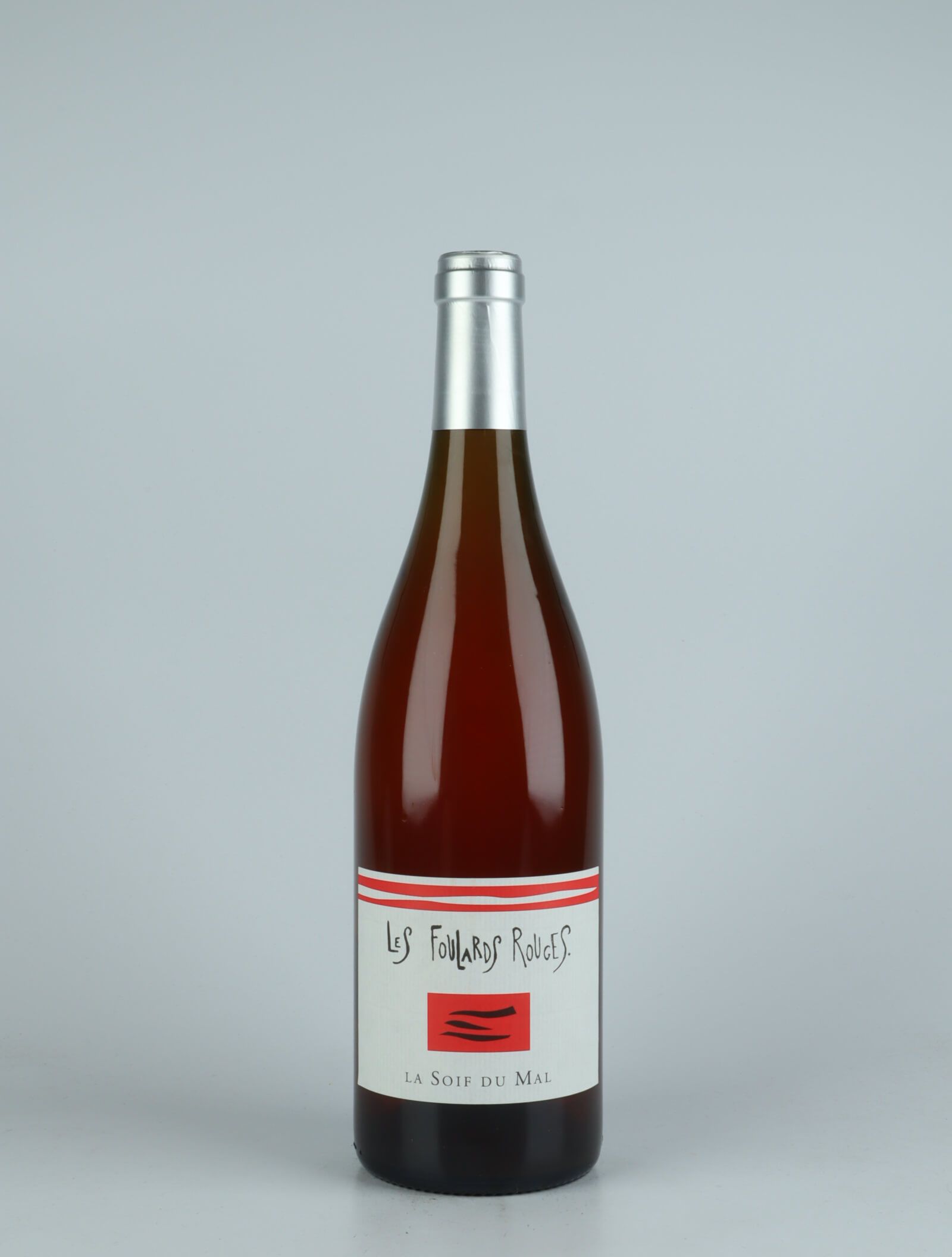 A bottle 2021 Soif du Mal Rosé Rosé from Les Foulards Rouges, Languedoc in France