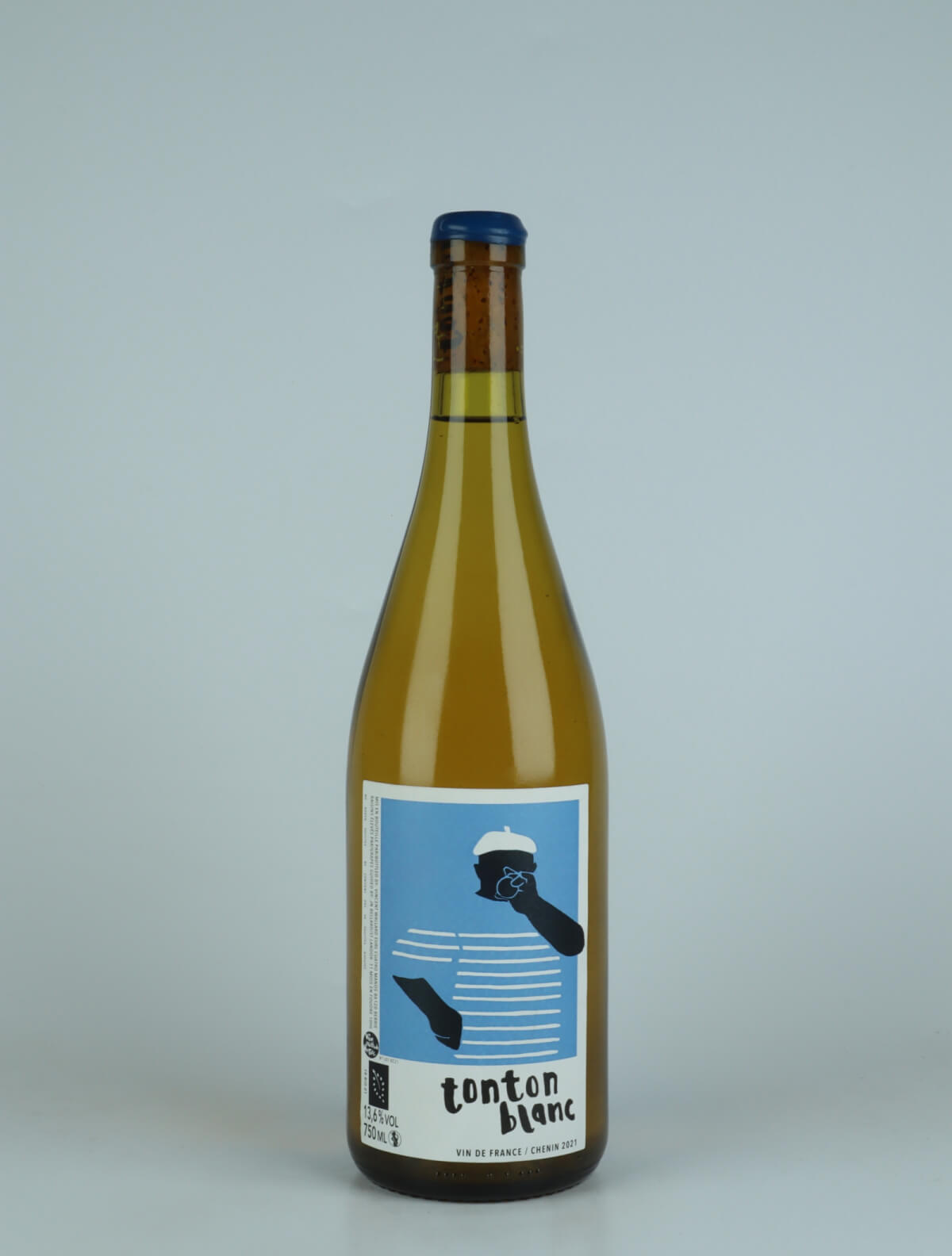 A bottle 2021 Tonton Blanc - Chenin White wine from Vincent Wallard, Loire in France