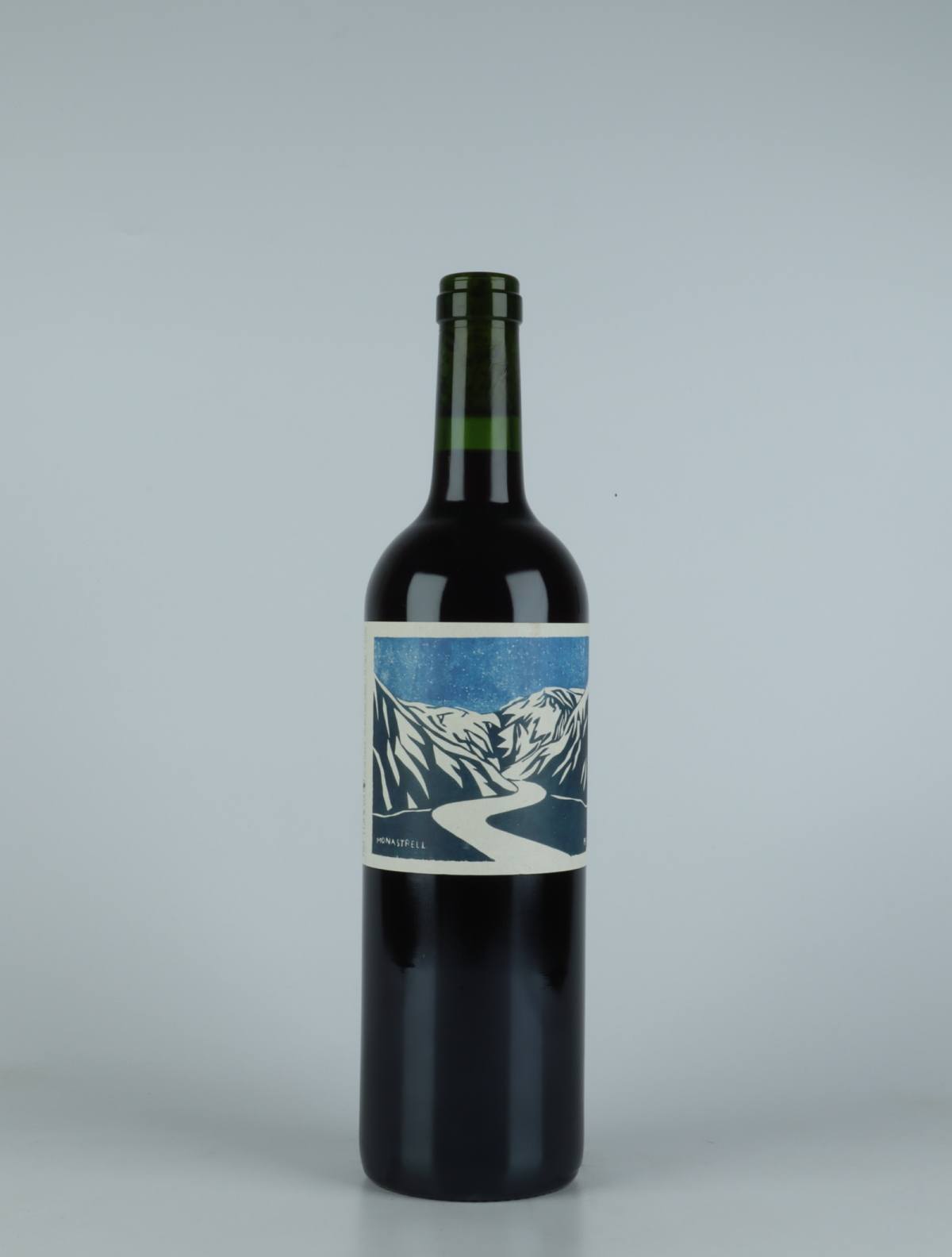 A bottle 2021 Transhumància Monastrell Red wine from Domaine Cotzé, Pyrenees in France