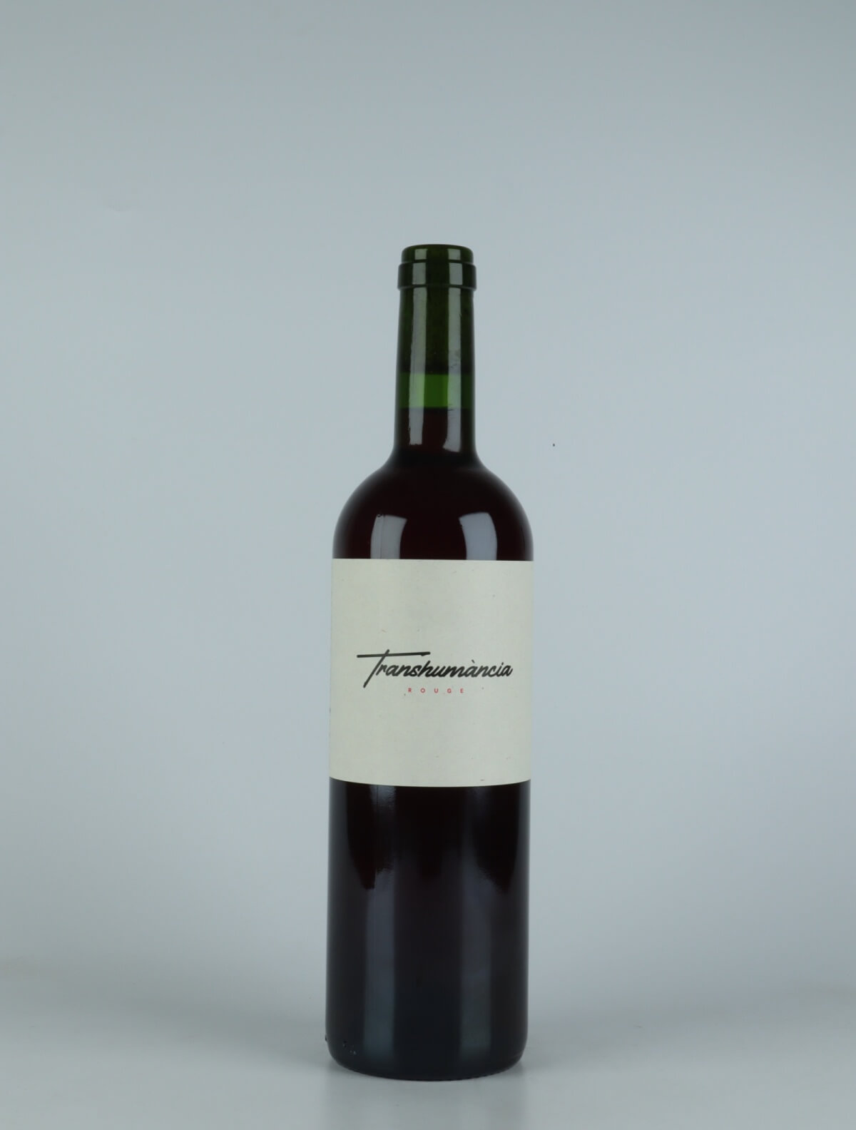 A bottle 2021 Transhumància Rouge Red wine from Domaine Cotzé, Pyrenees in France