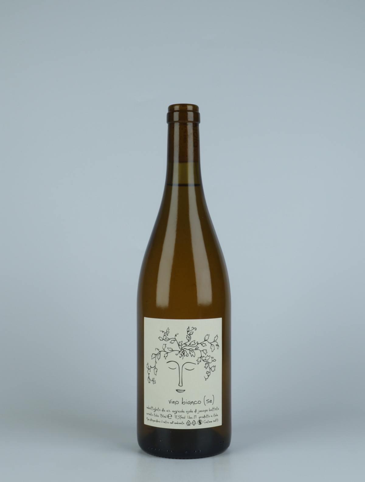 A bottle 2021 Vino Bianco (Se) Orange wine from Ajola, Umbria in Italy