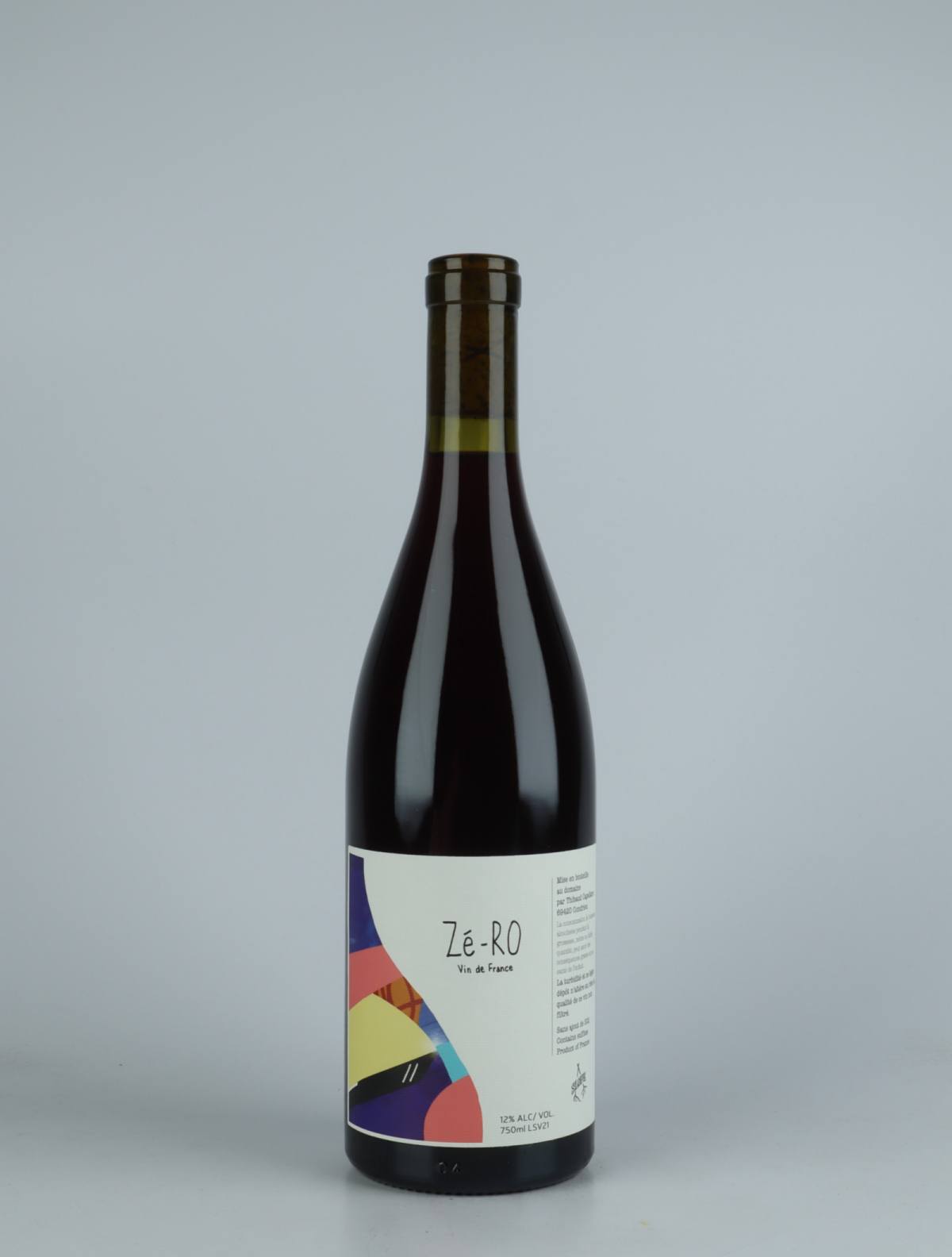 A bottle 2021 Zé-RO Rosé from Slope, Rhône in France