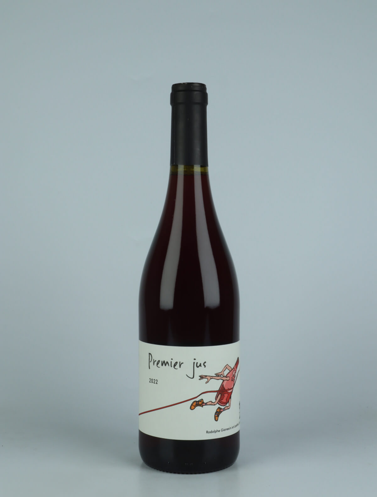 En flaske 2022 1er Jus Rødvin fra Fond Cyprès, Languedoc i Frankrig