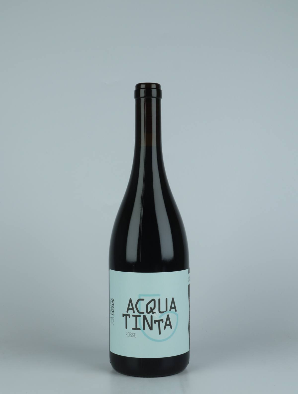 A bottle 2022 Acquatinta Red wine from Giuseppe Lazzaro, Sicily in Italy