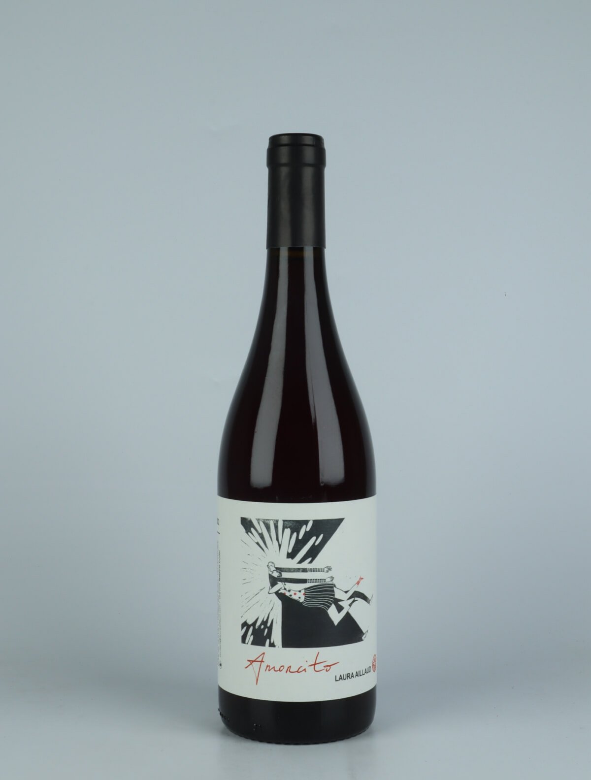 En flaske 2022 Amorcito Rødvin fra Laura Aillaud, Rhône i Frankrig