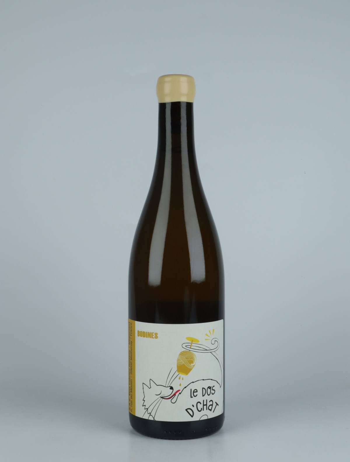 A bottle 2022 Arbois Blanc - Les Bodines White wine from Fabrice Dodane, Jura in France