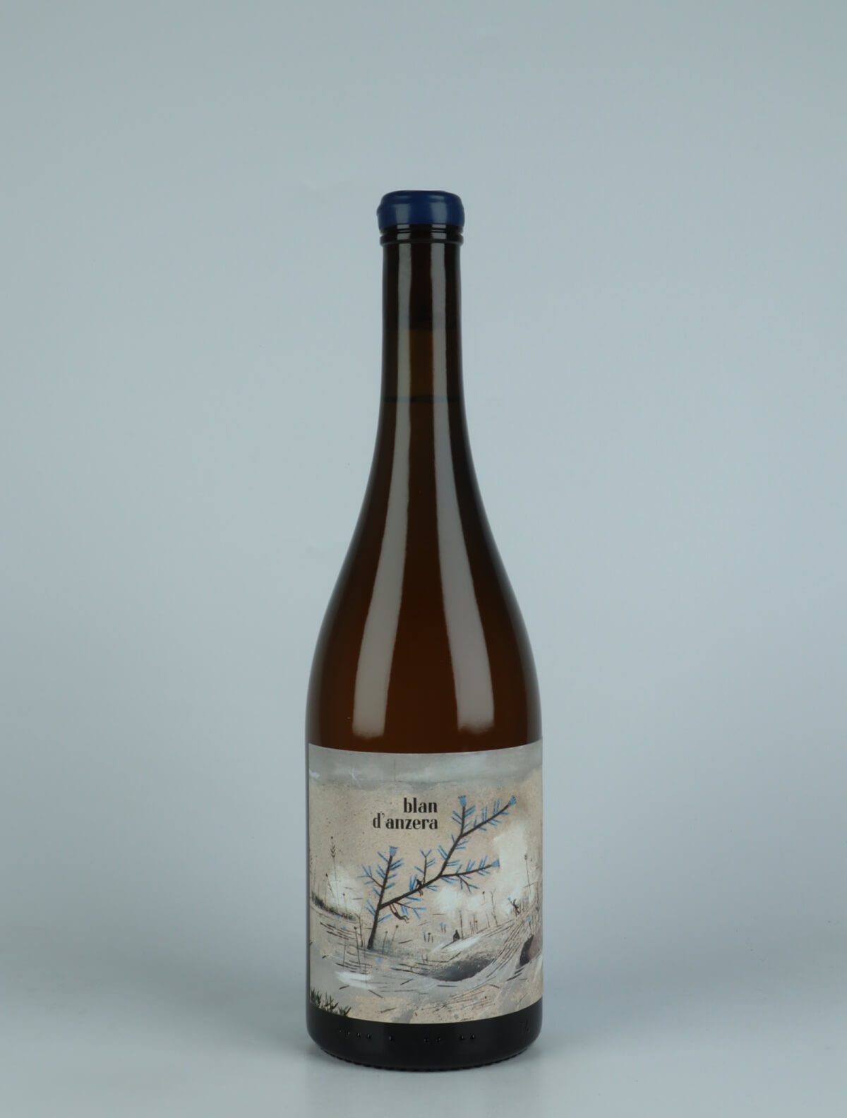 A bottle 2022 Blan d'Anzera Orange wine from Jordi Llorens, Catalonia in Spain