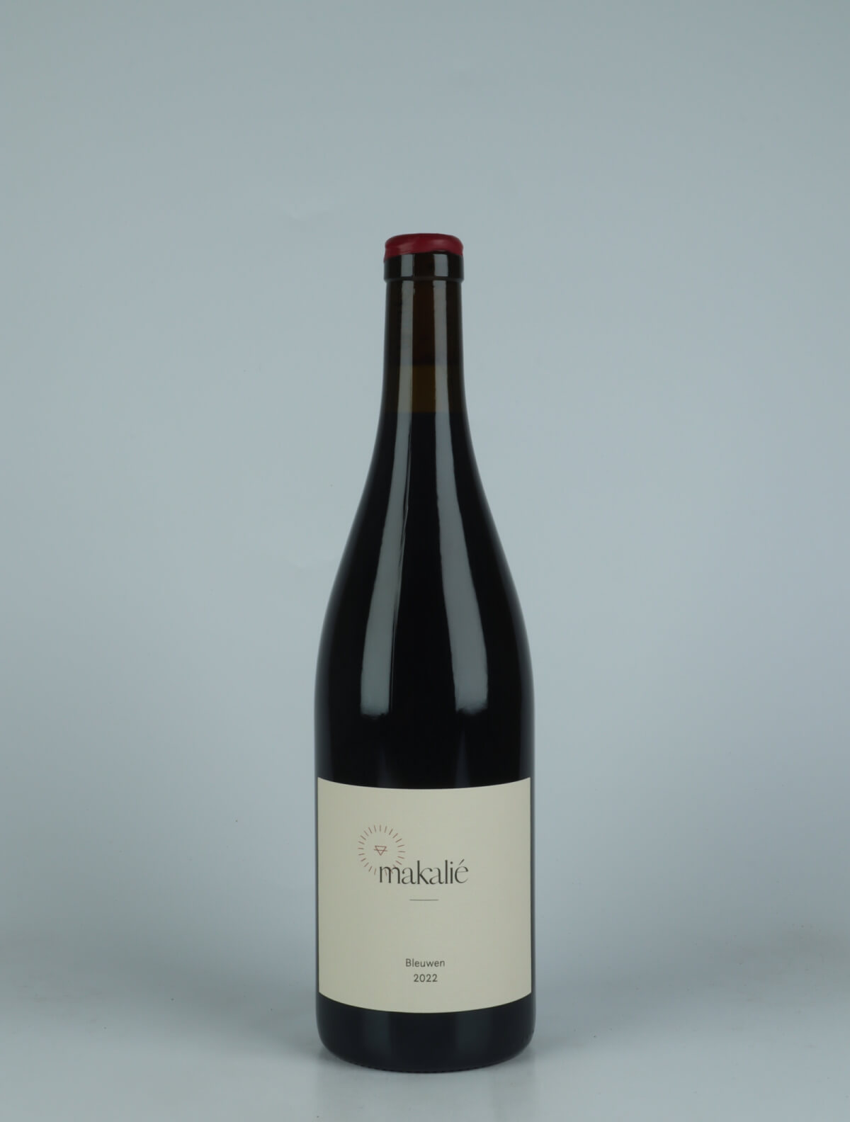 A bottle 2022 Bleuwen Red wine from Makalié, Baden in Germany