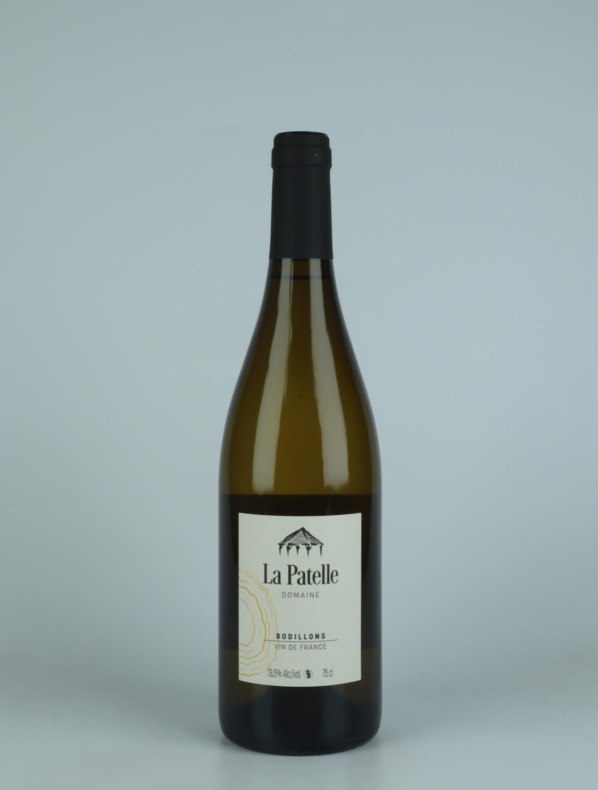 A bottle 2022 Bodillons - Savagnin White wine from Domaine de La Patelle, Jura in France