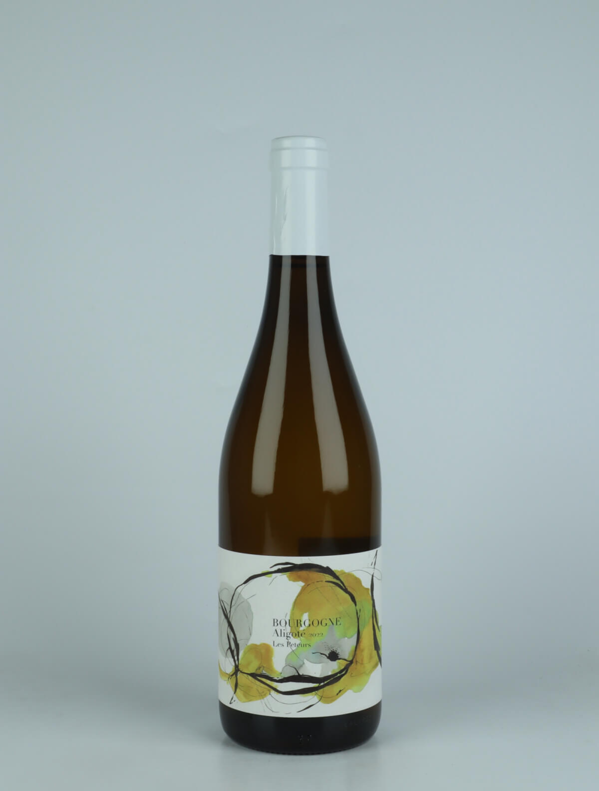 En flaske 2022 Bourgogne Aligoté - Les Peteurs Hvidvin fra Domaine Didon, Bourgogne i Frankrig