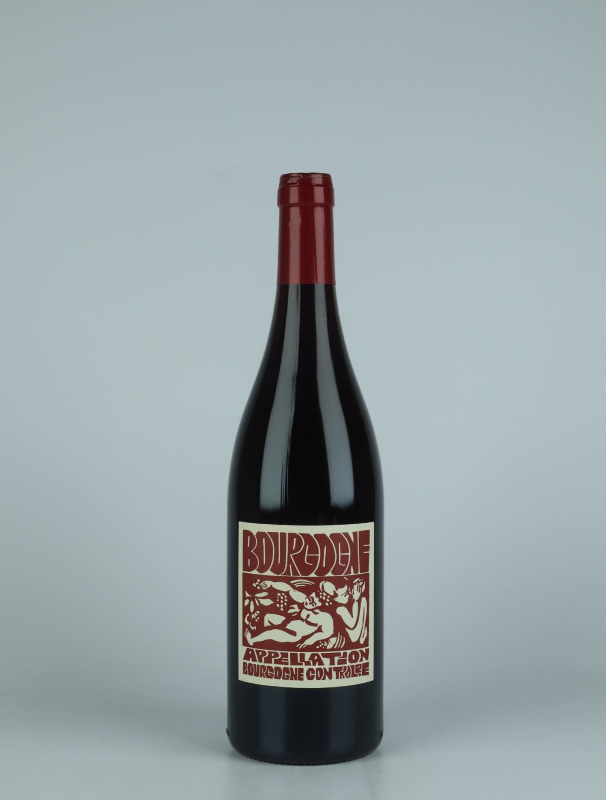 A bottle 2022 Bourgogne Rouge Red wine from La Sœur Cadette, Burgundy in France