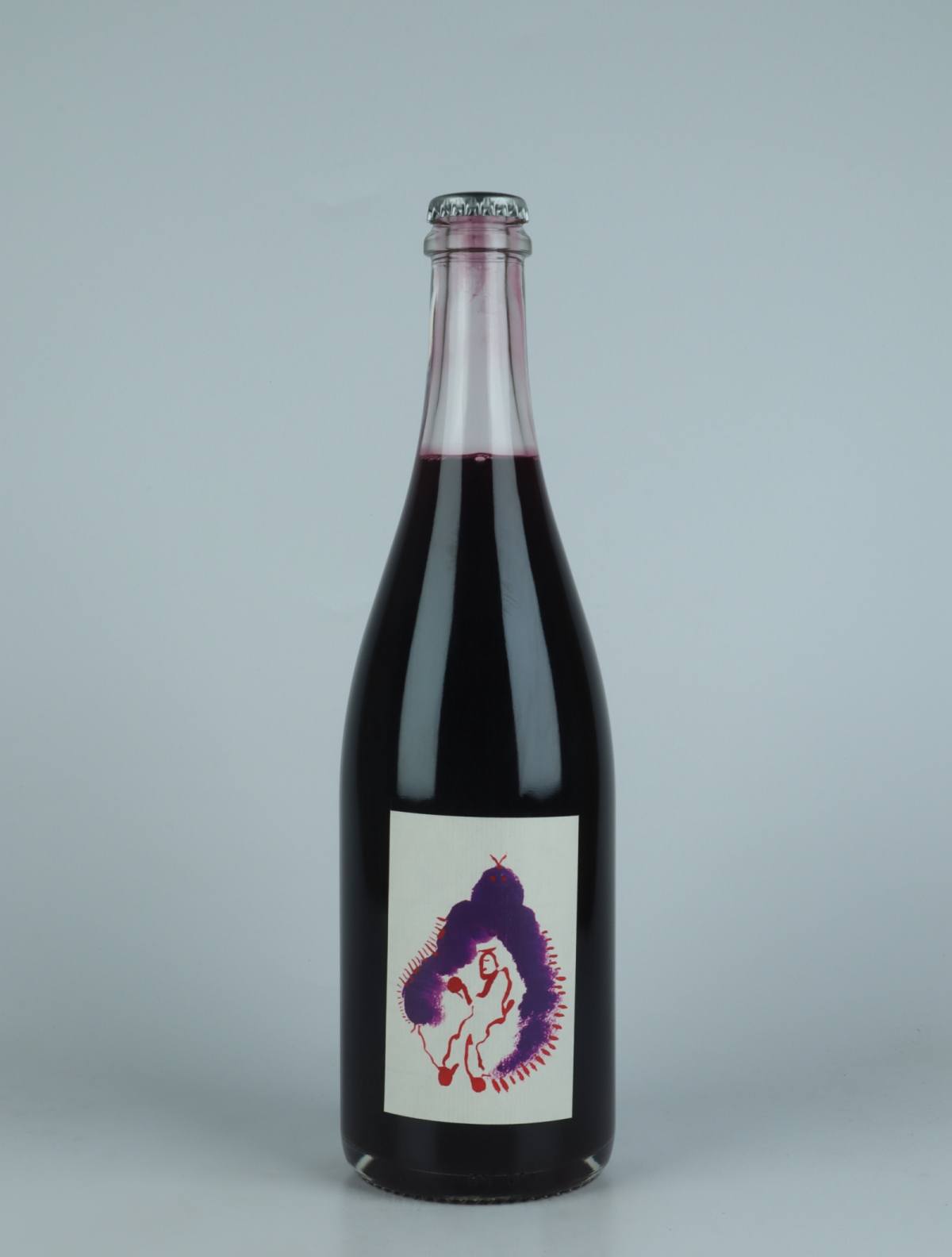 A bottle 2022 Catifiea Red wine from Absurde Génie des Fleurs, Languedoc in France