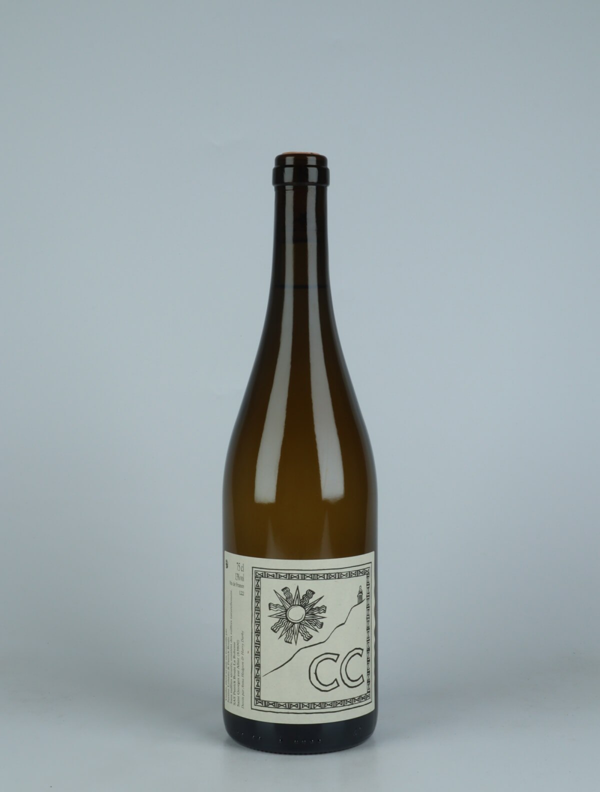 A bottle 2022 CC White wine from Patrick Bouju, Auvergne in France