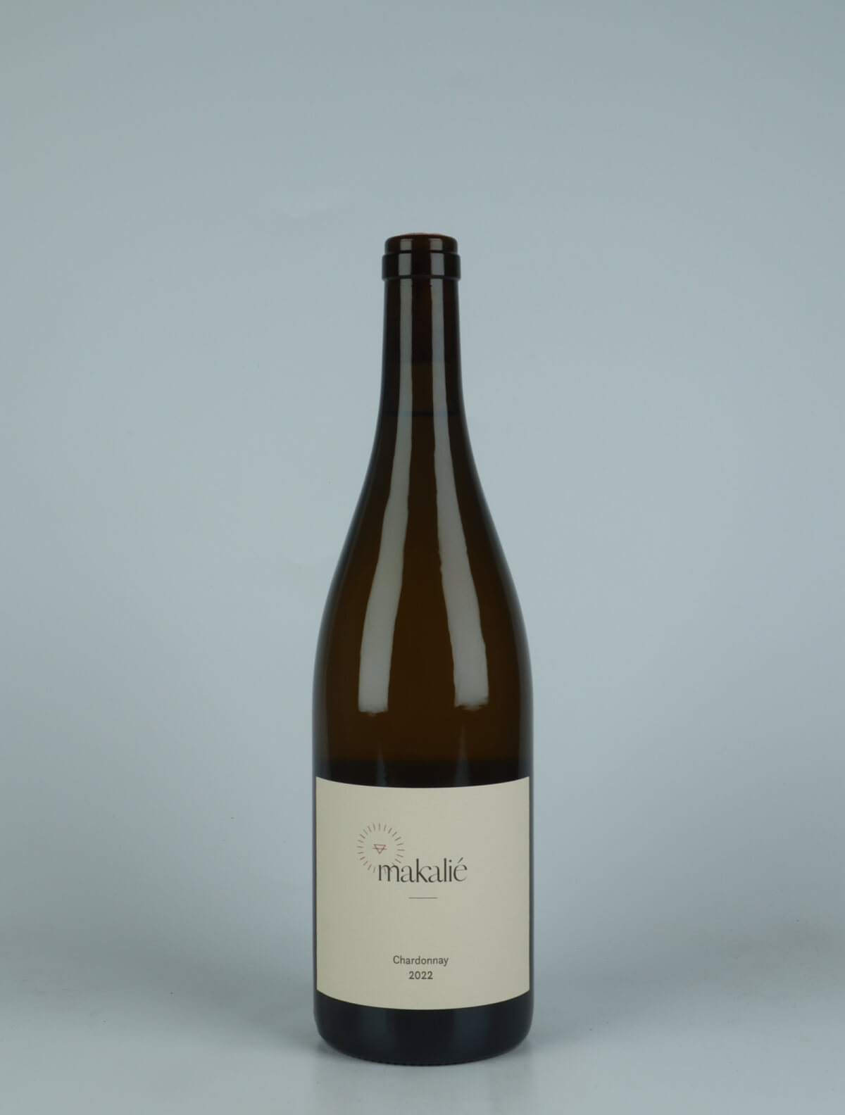 A bottle 2022 Chardonnay White wine from Makalié, Baden in Germany