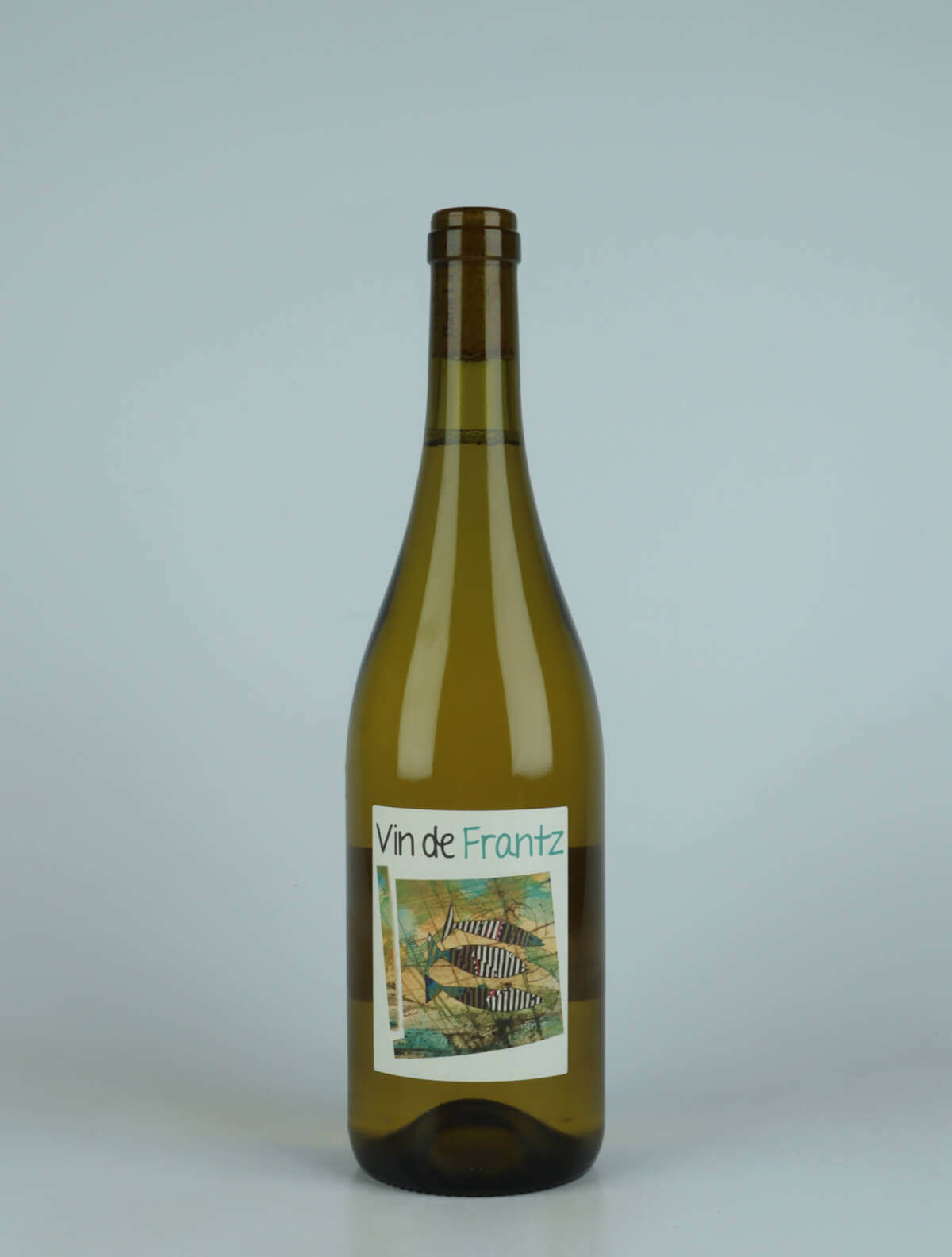 En flaske 2022 Chenin - Vin de Frantz Hvidvin fra Frantz Saumon, Loire i Frankrig