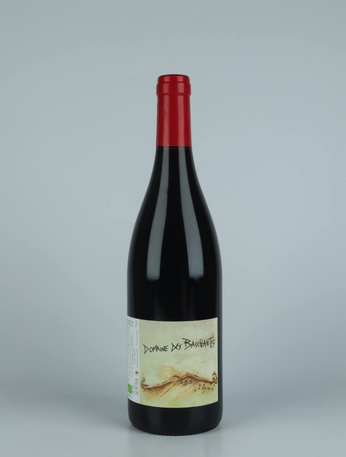 A bottle 2022 Côtes du Rhône - Domaine des Bacchantes Red wine from Les Vignerons d’Estézargues, Rhône in France
