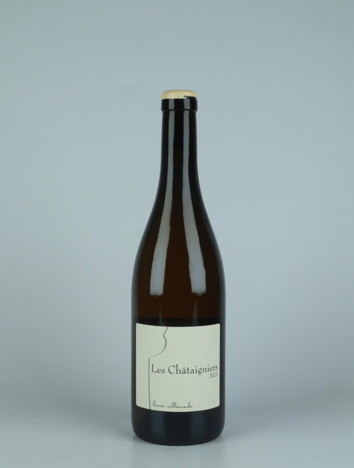 A bottle 2022 Cour-Cheverny - Les Châtaigniers White wine from Hervé Villemade, Loire in France