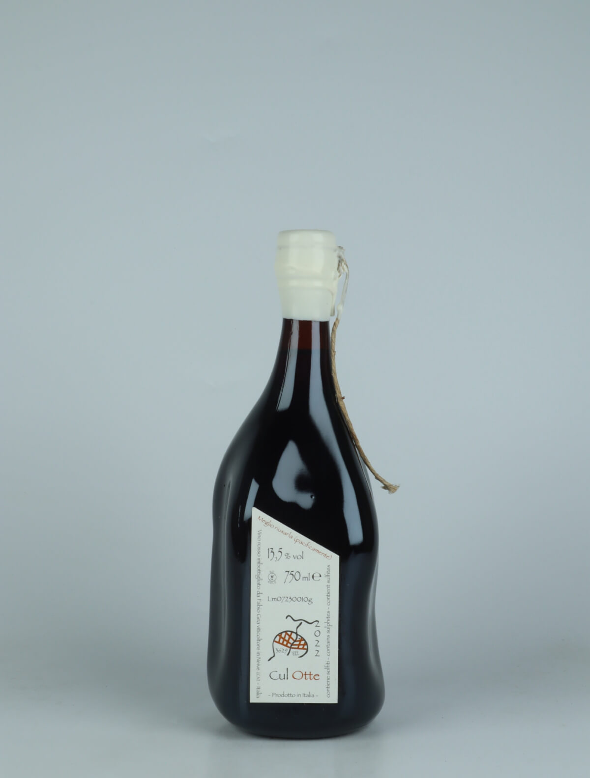 A bottle 2022 Cul Otte Red wine from Fabio Gea, Piedmont in Italy