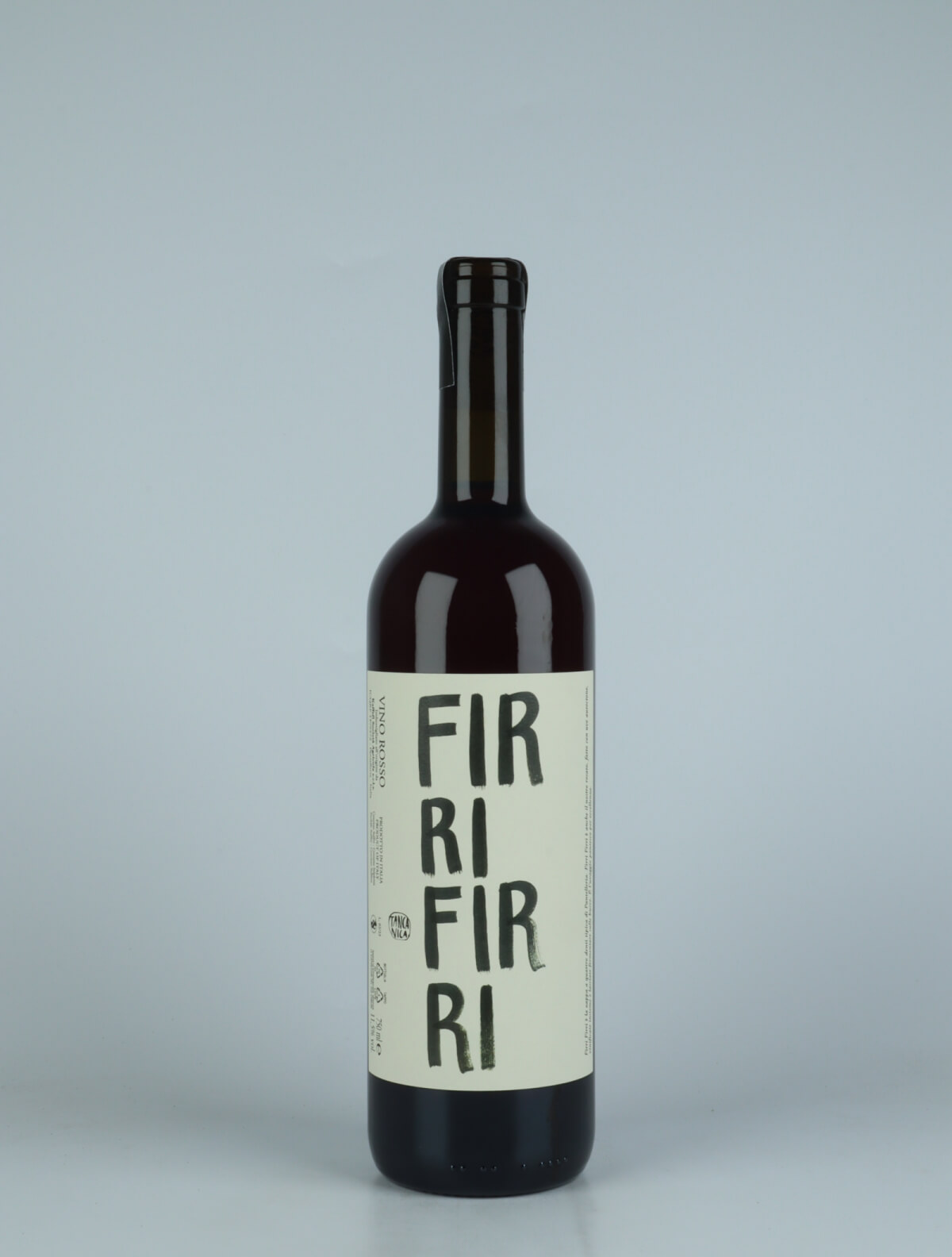 En flaske 2022 Firri Firri Rødvin fra Tanca Nica, Sicilien i Italien