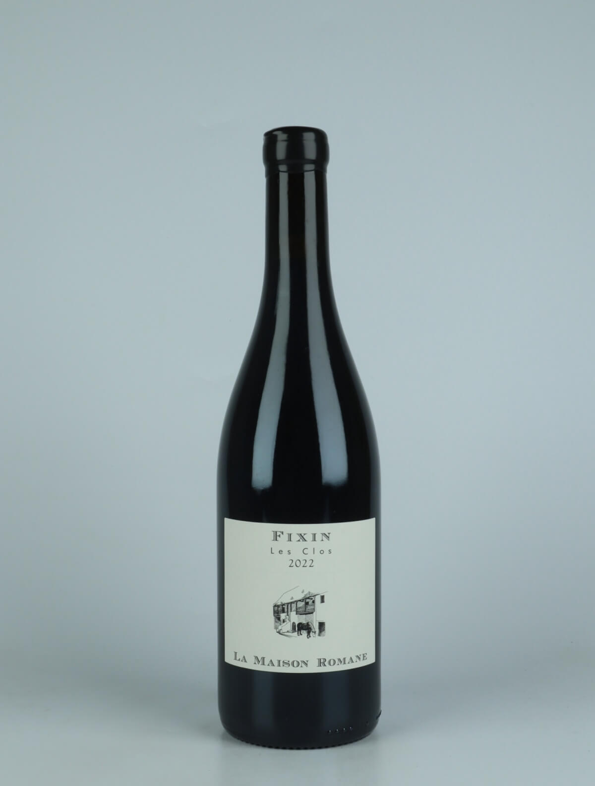En flaske 2022 Fixin - Les Clos Rødvin fra La Maison Romane, Bourgogne i Frankrig