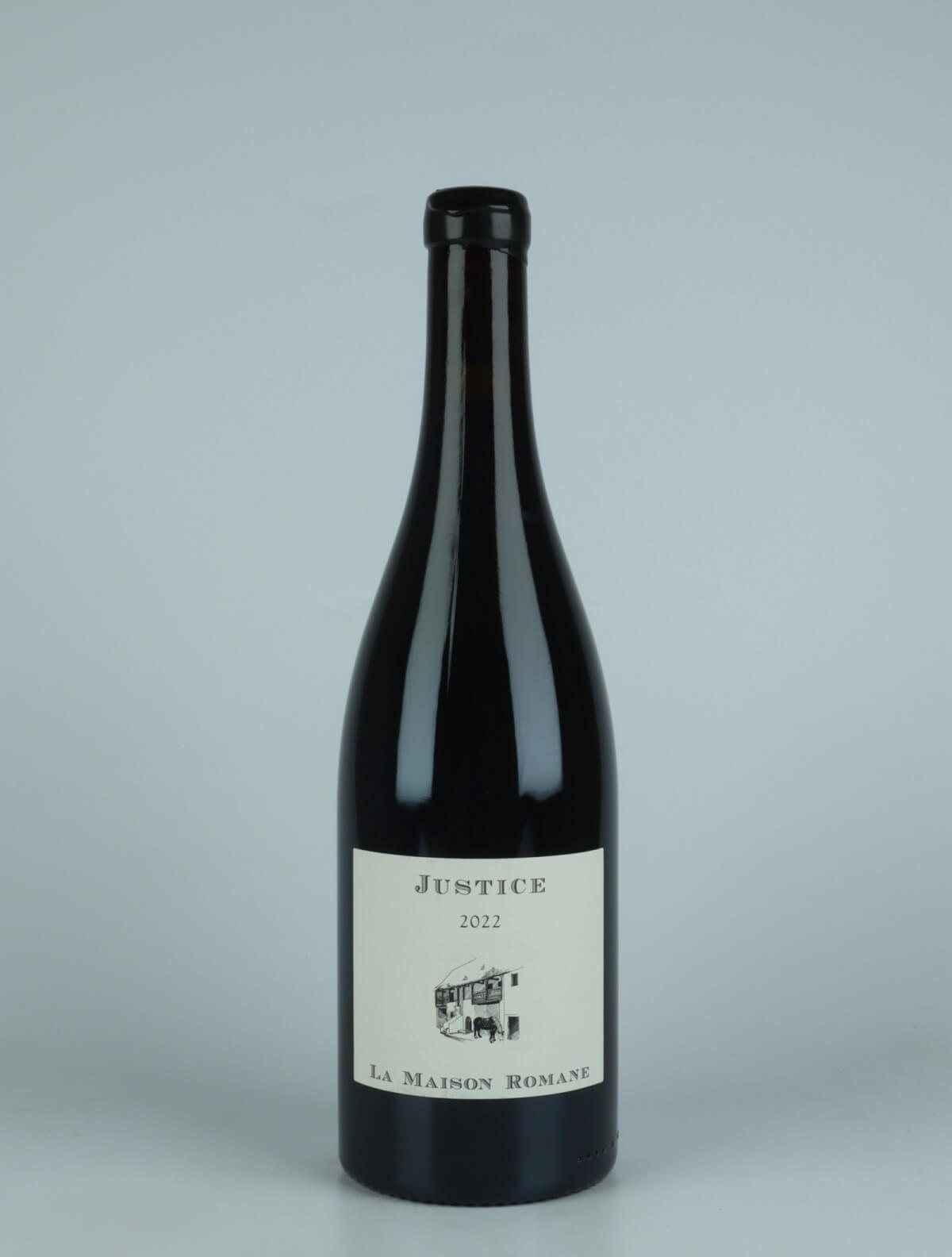 A bottle 2022 Gevrey Chambertin - La Justice Red wine from La Maison Romane, Burgundy in France