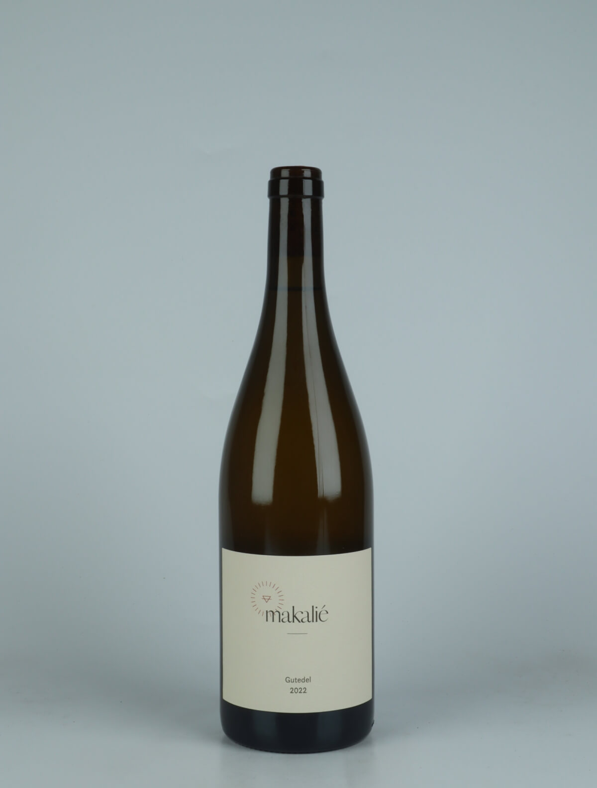 A bottle 2022 Gutedel White wine from Makalié, Baden in Germany