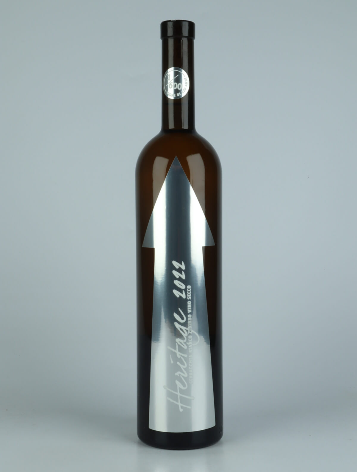 A bottle 2022 Heritage Orange wine from Gabrio Bini, Sicily in Italy