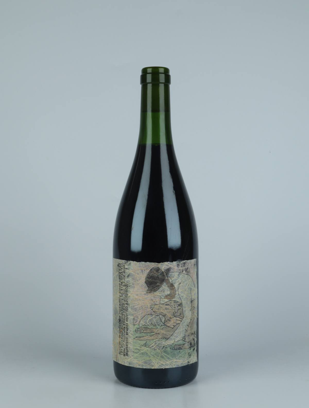 A bottle 2022 Le Cimetière Piccadilly Pinot Noir Red wine from Lucy Margaux, Adelaide Hills in Australia